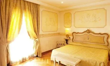 Bed in Hotel Villa San Pio