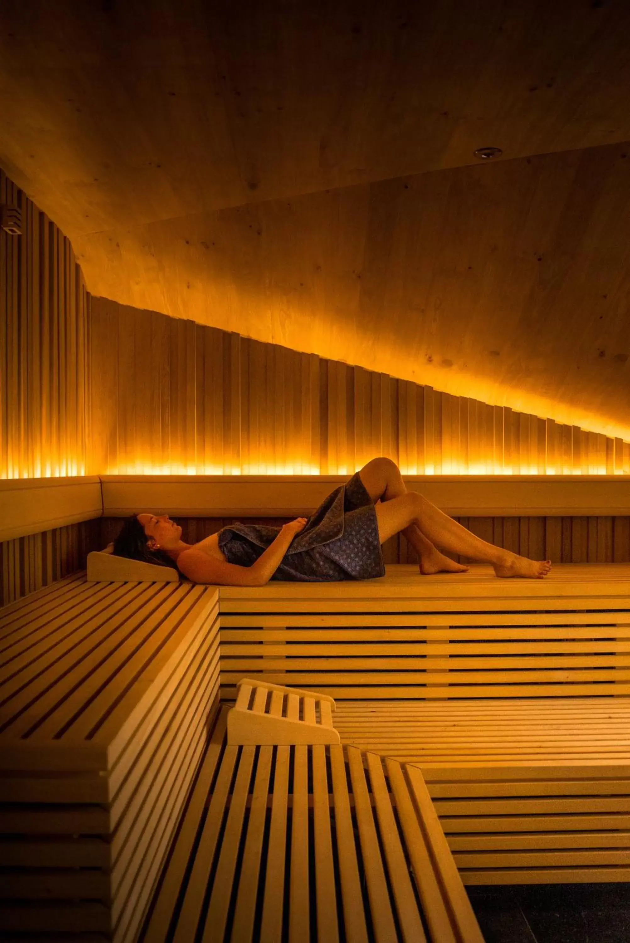 Sauna in Linder Cycling Hotel