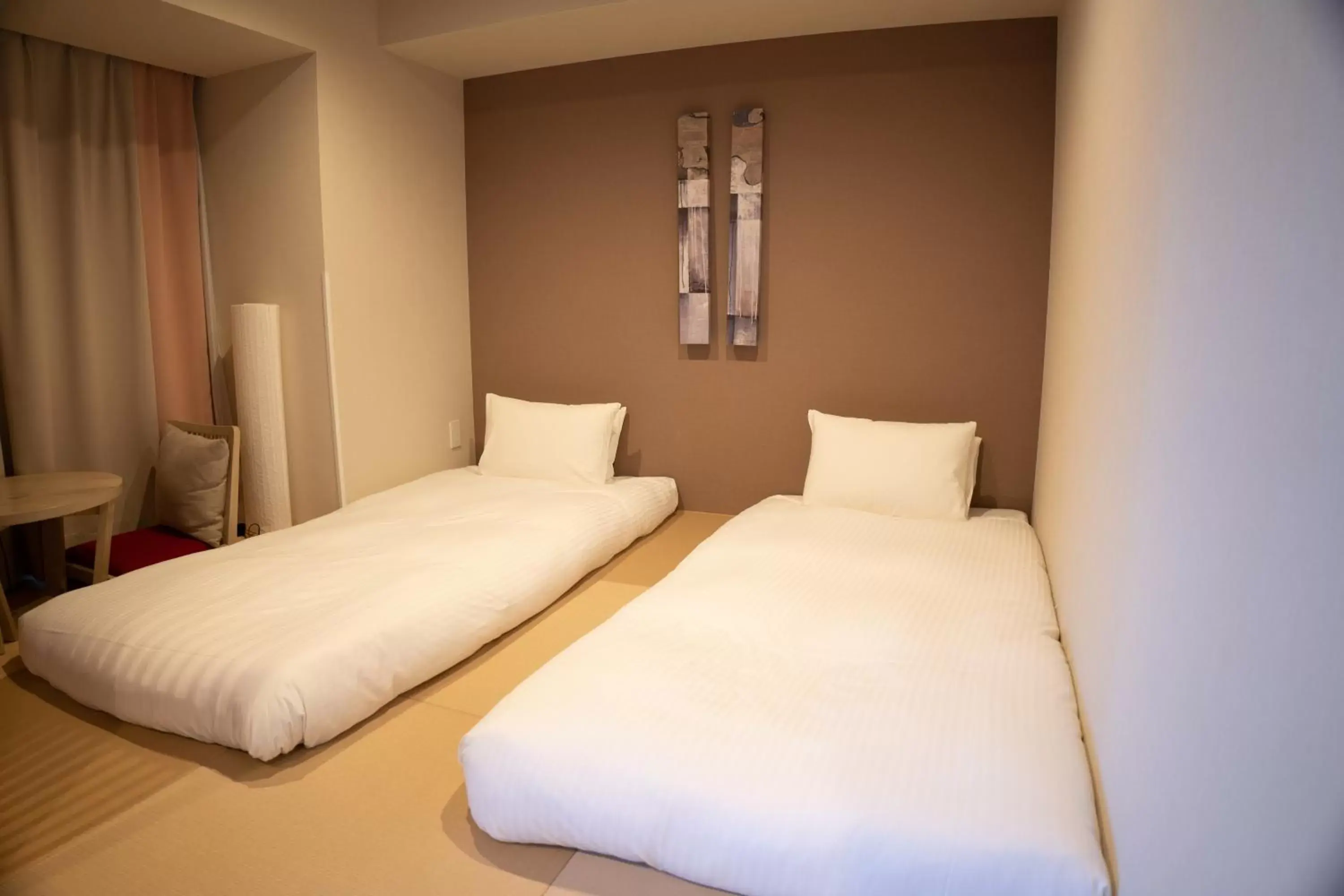 Bed in Hotel Torifito Kashiwanoha