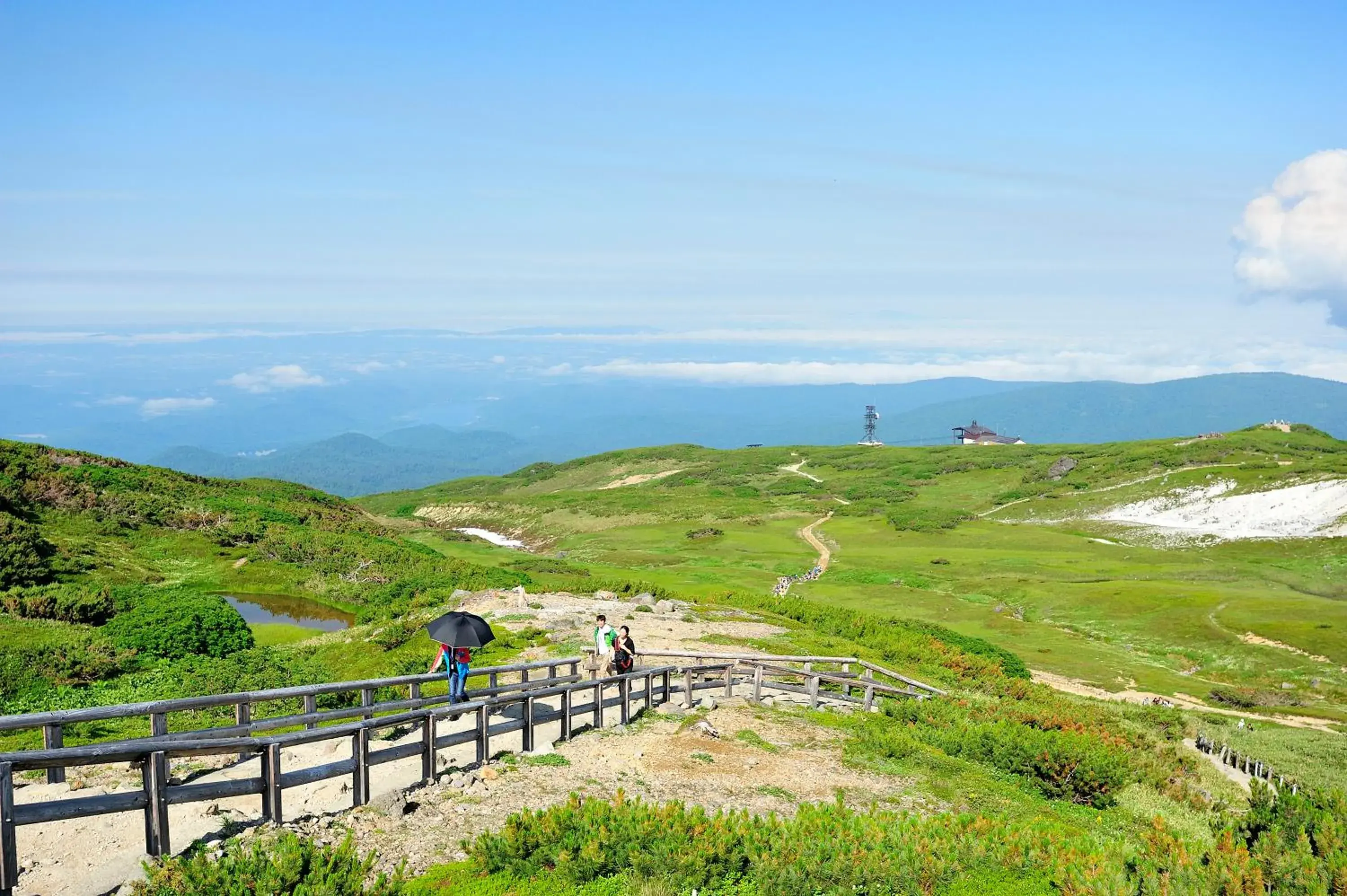 Natural landscape in Asahidake Onsen Hotel Bear Monte