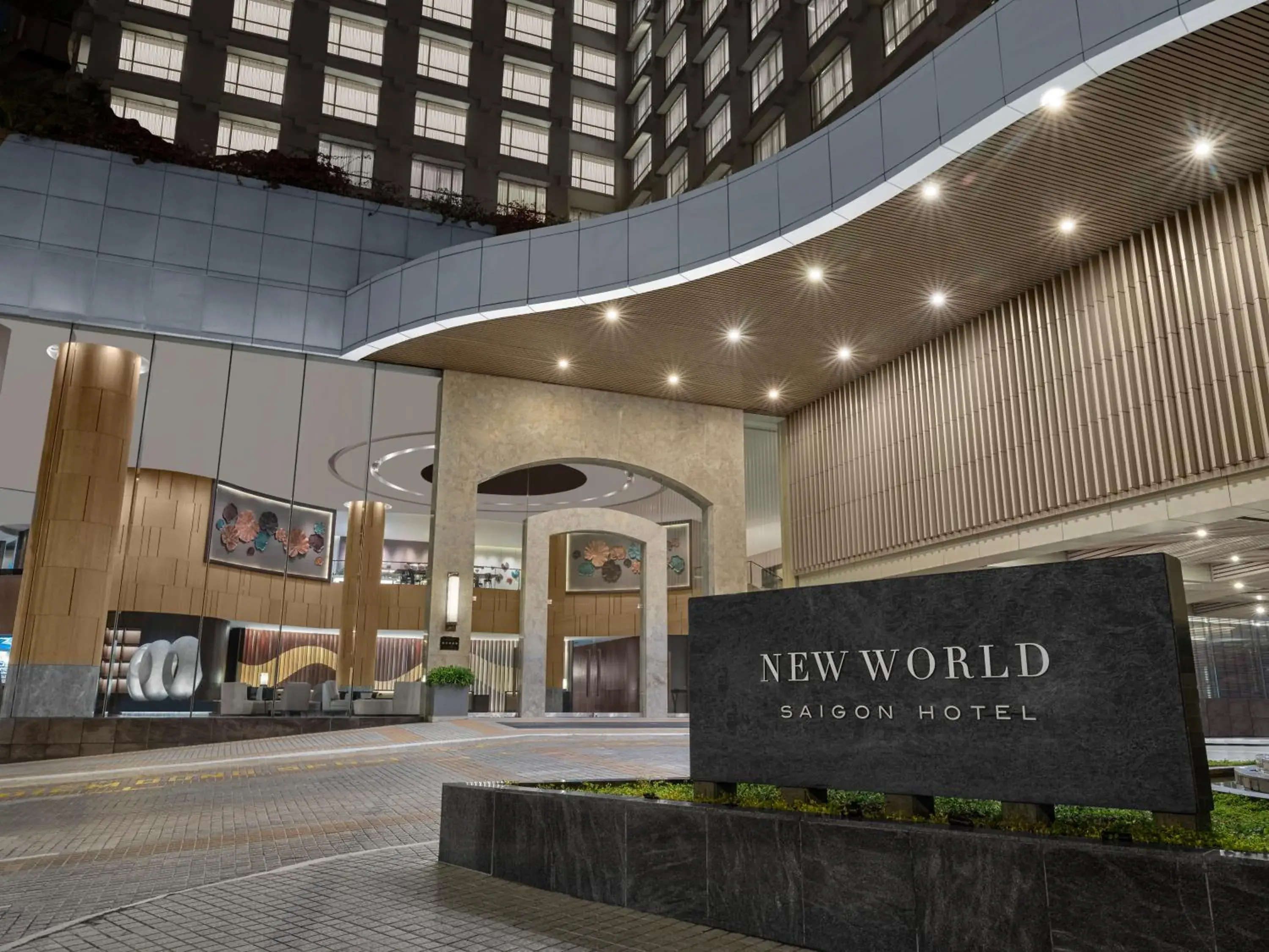 Property building in New World Saigon Hotel