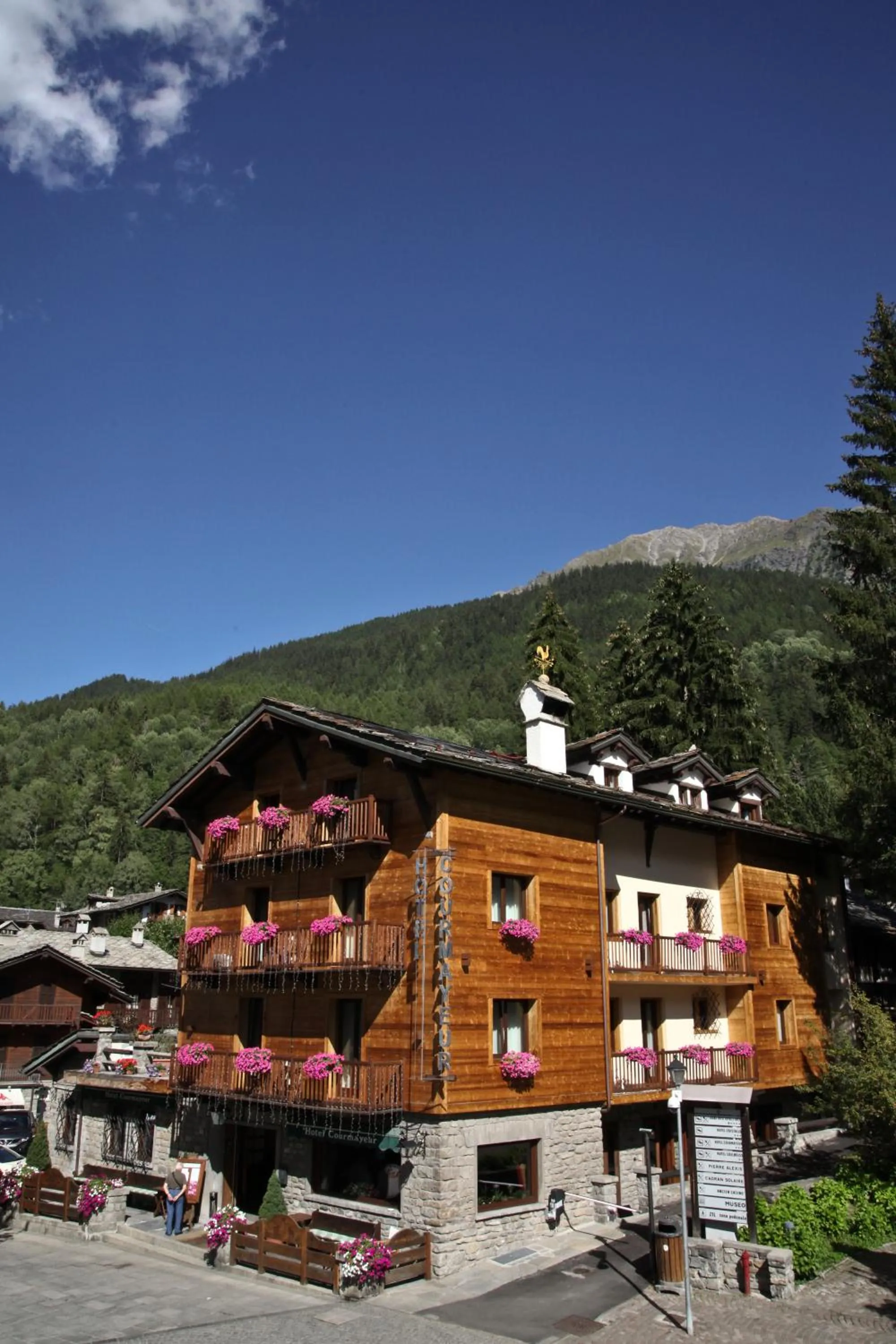 Property building in Hotel Courmayeur