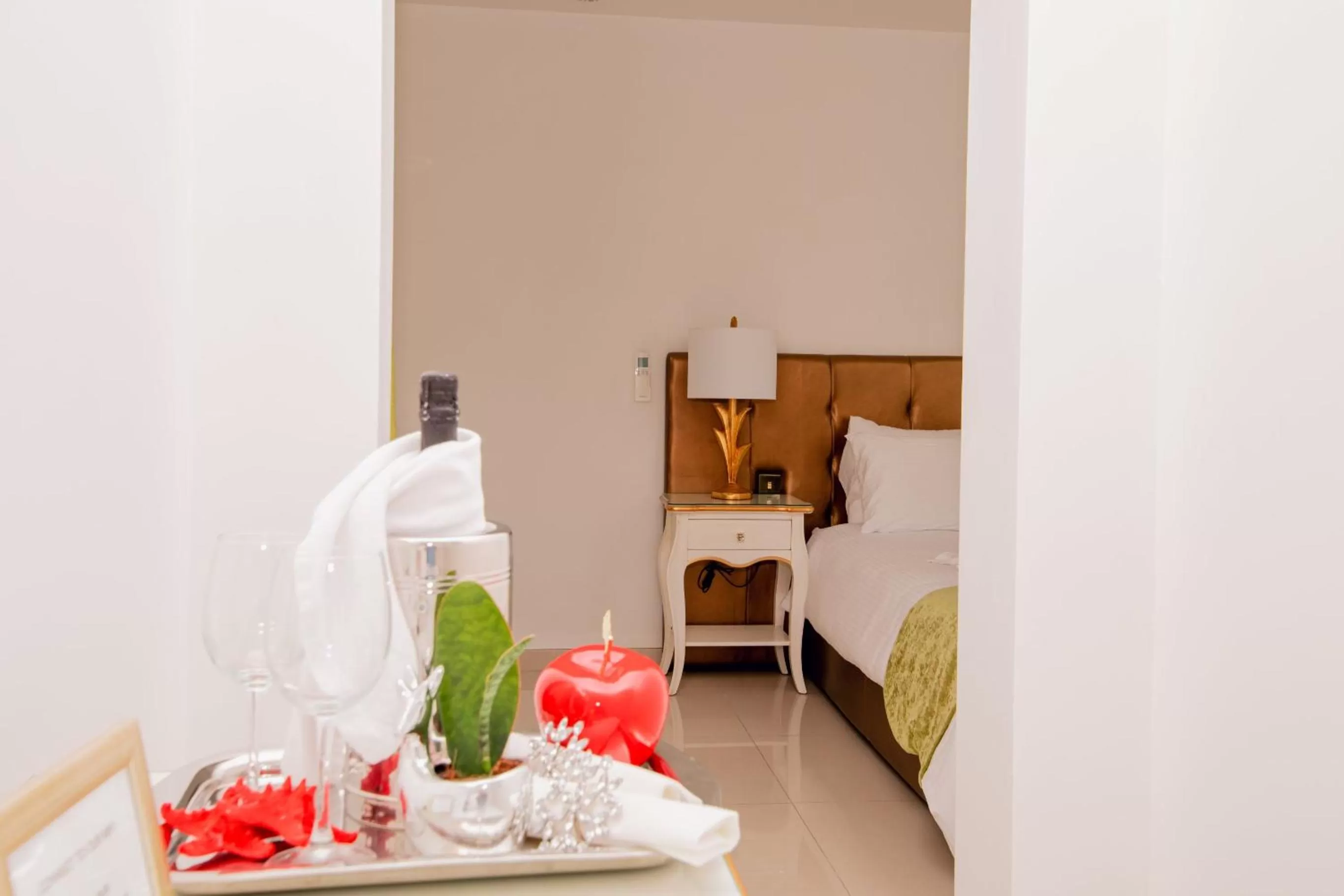 Bed in Giorgio Boutique Hotel