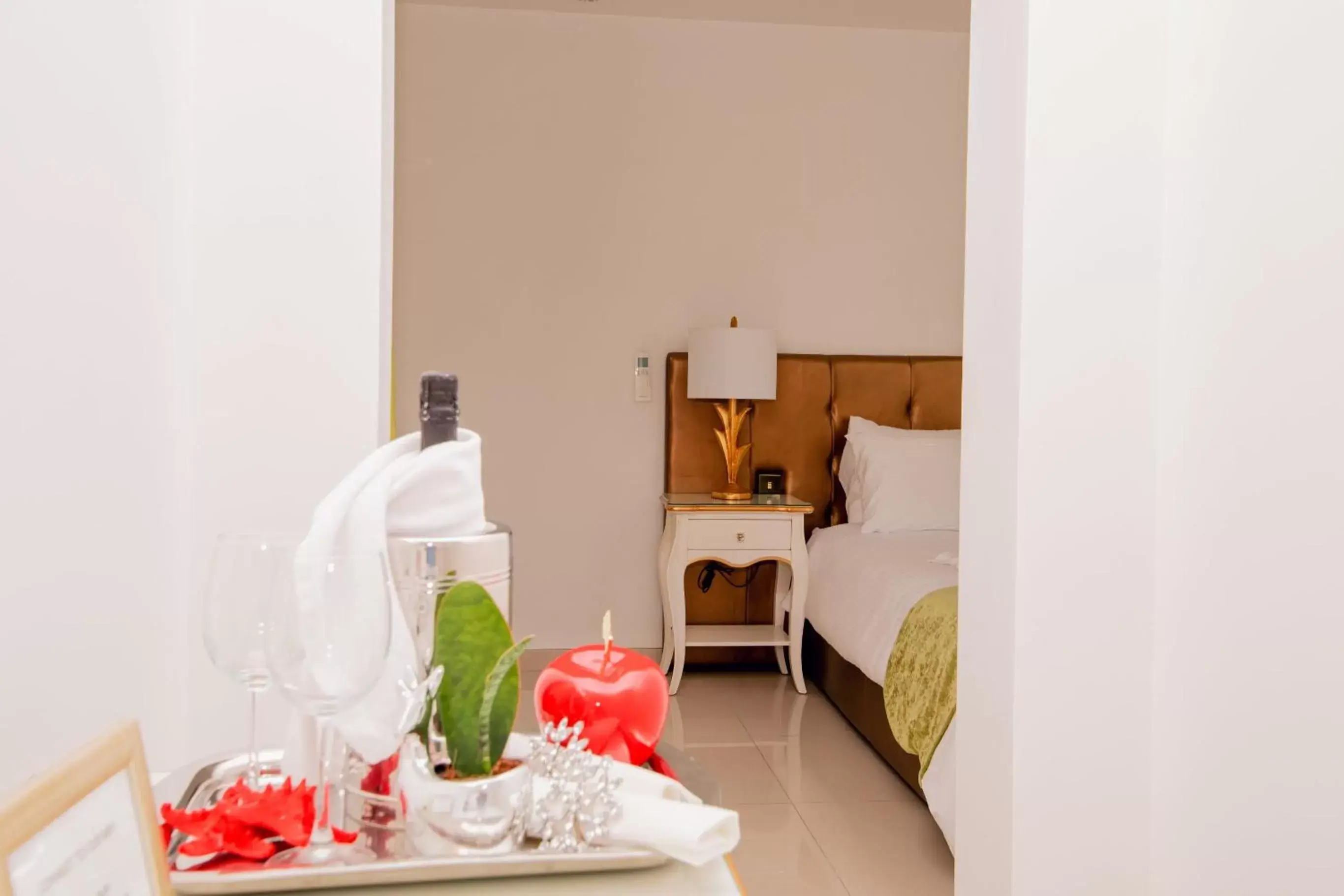 Bed in Giorgio Boutique Hotel Bed in Giorgio Boutique Hotel