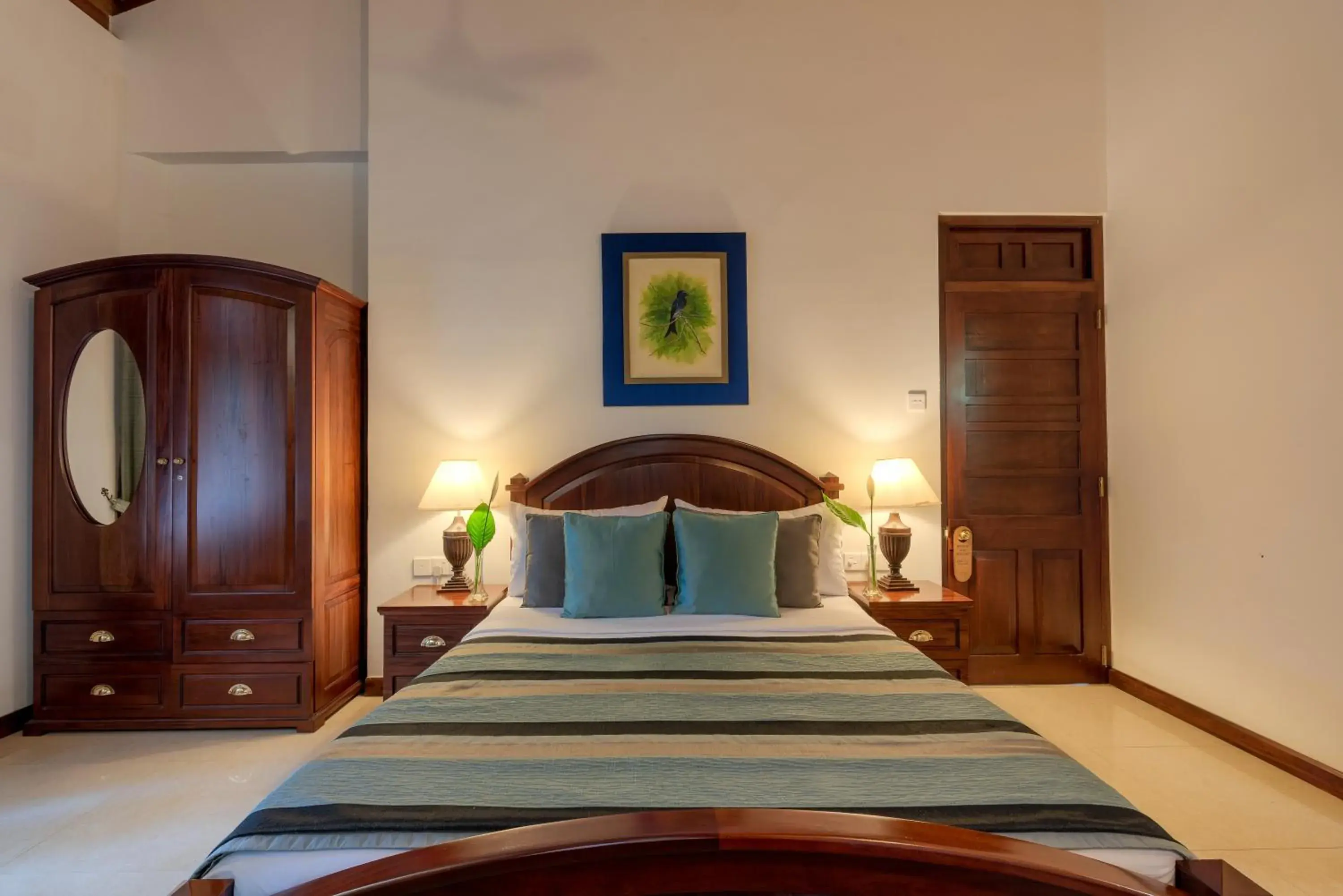 Bedroom, Bed in Hanthana Boutique Villa by Amaya