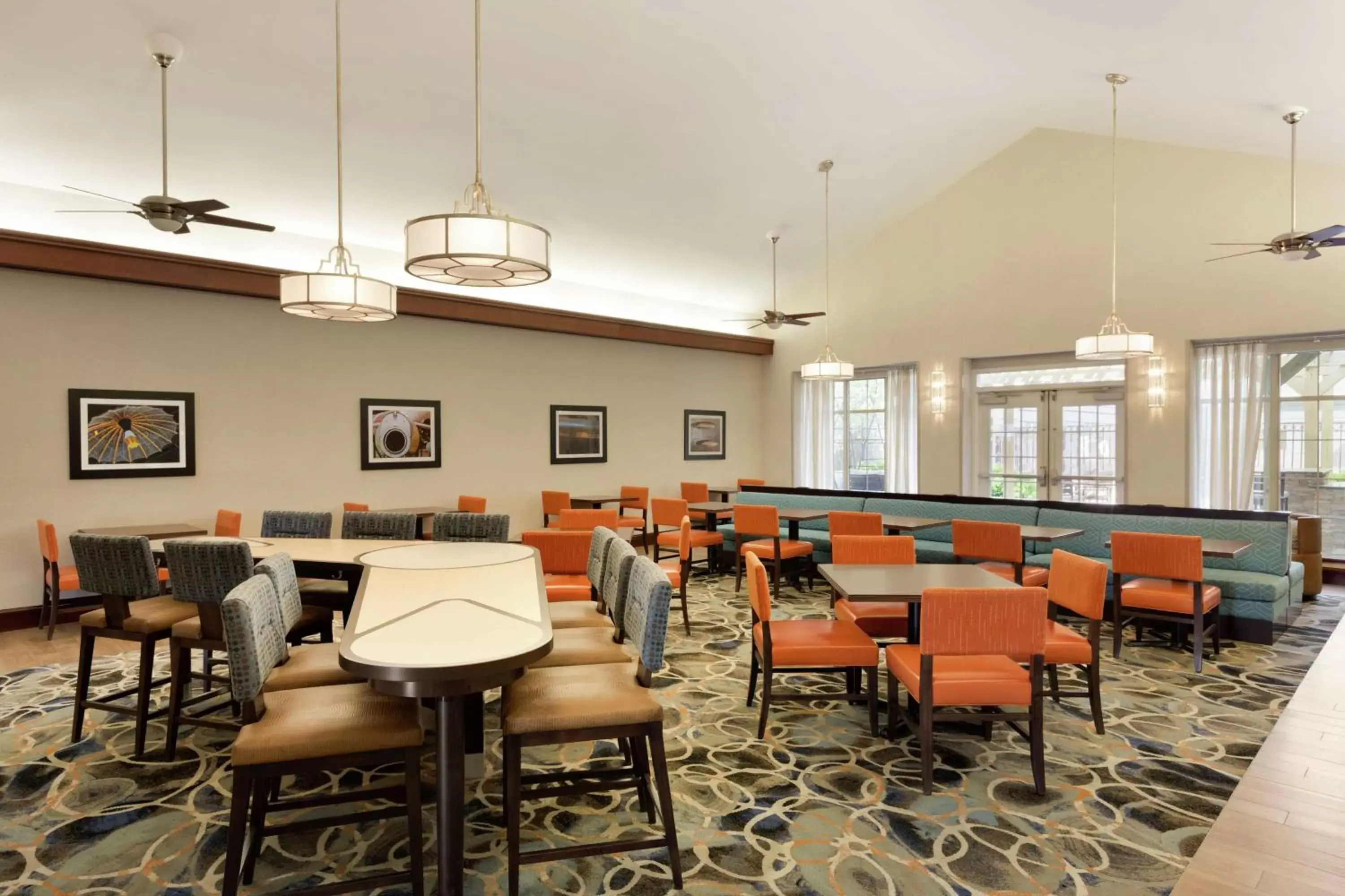 Lobby or reception, Restaurant/Places to Eat in Homewood Suites by Hilton Dulles-North Loudoun