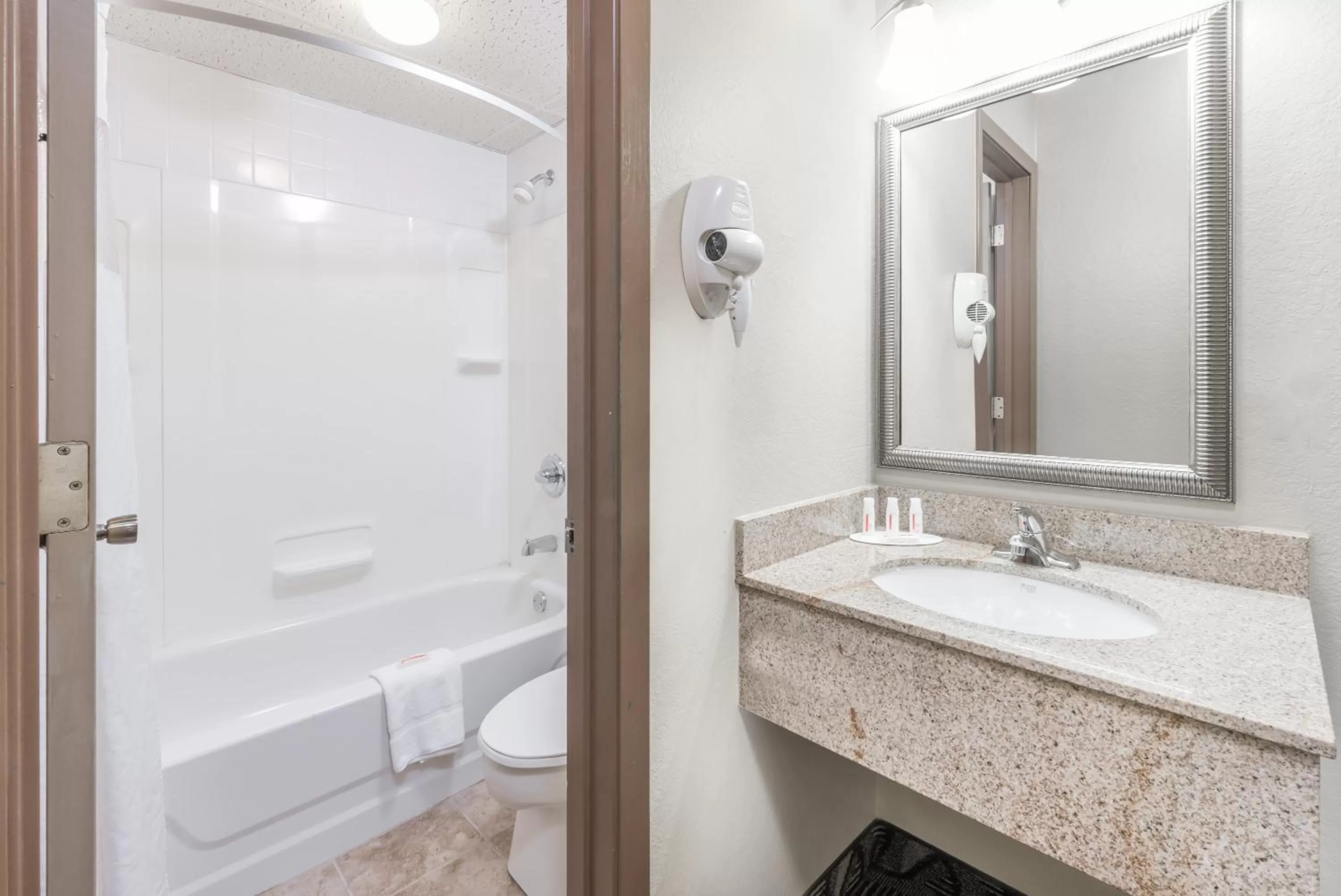 Bathroom in Days Inn by Wyndham Bismarck