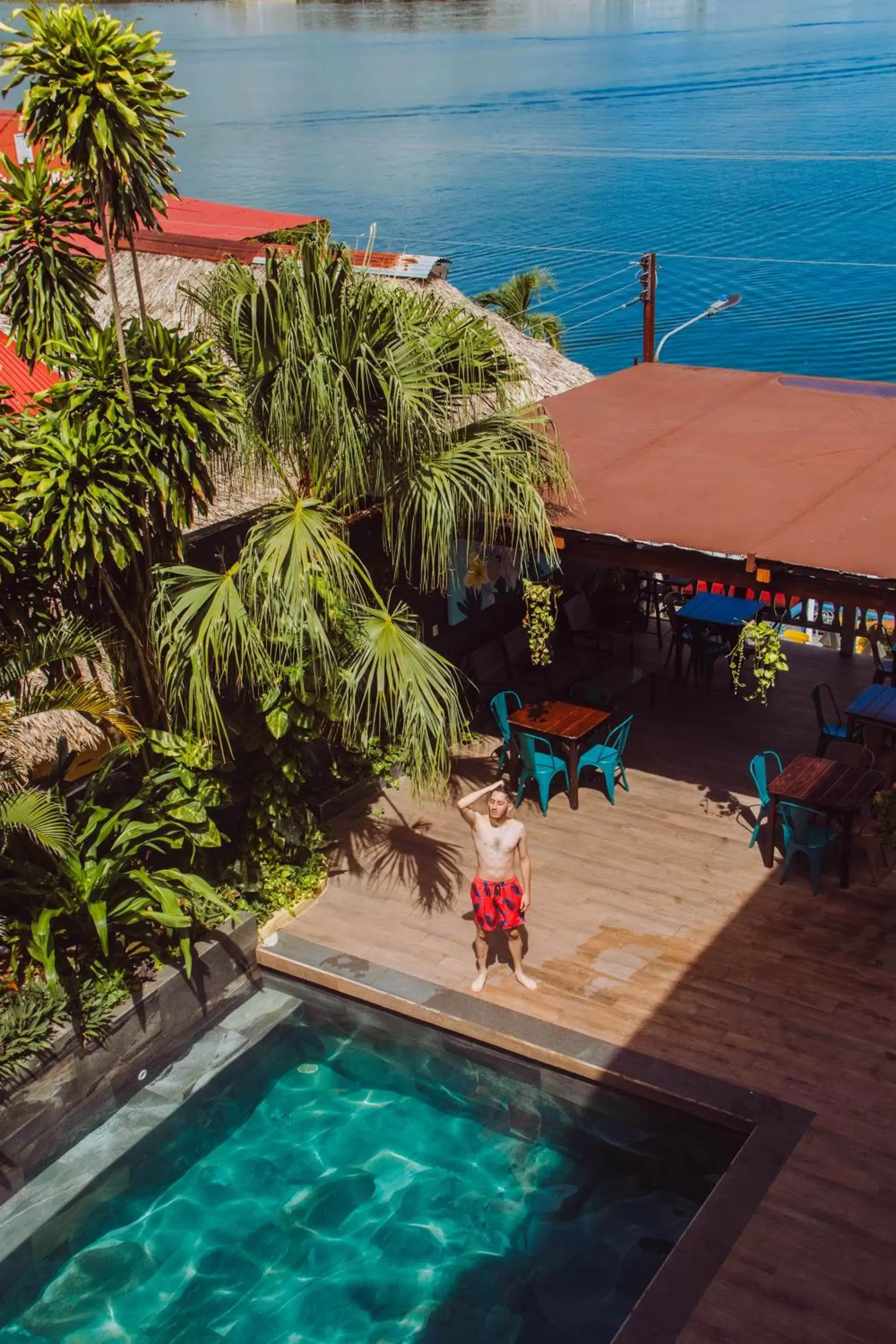 Swimming pool, Pool View in Hotel Casona de La Isla