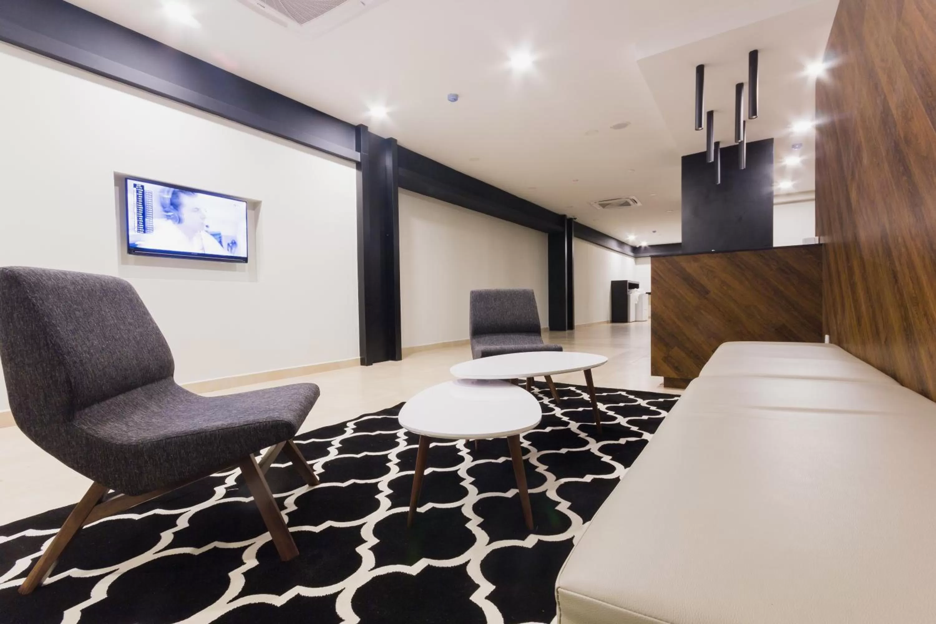 Seating area in GM Hotel Kuantan