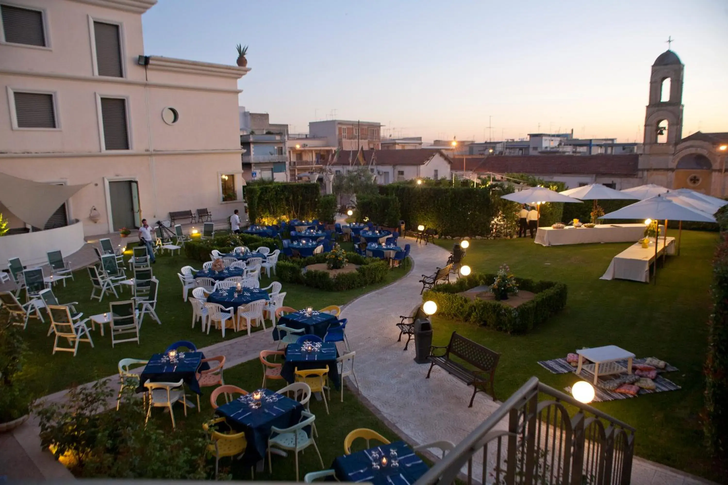 Garden in Hotel d'Altavilla