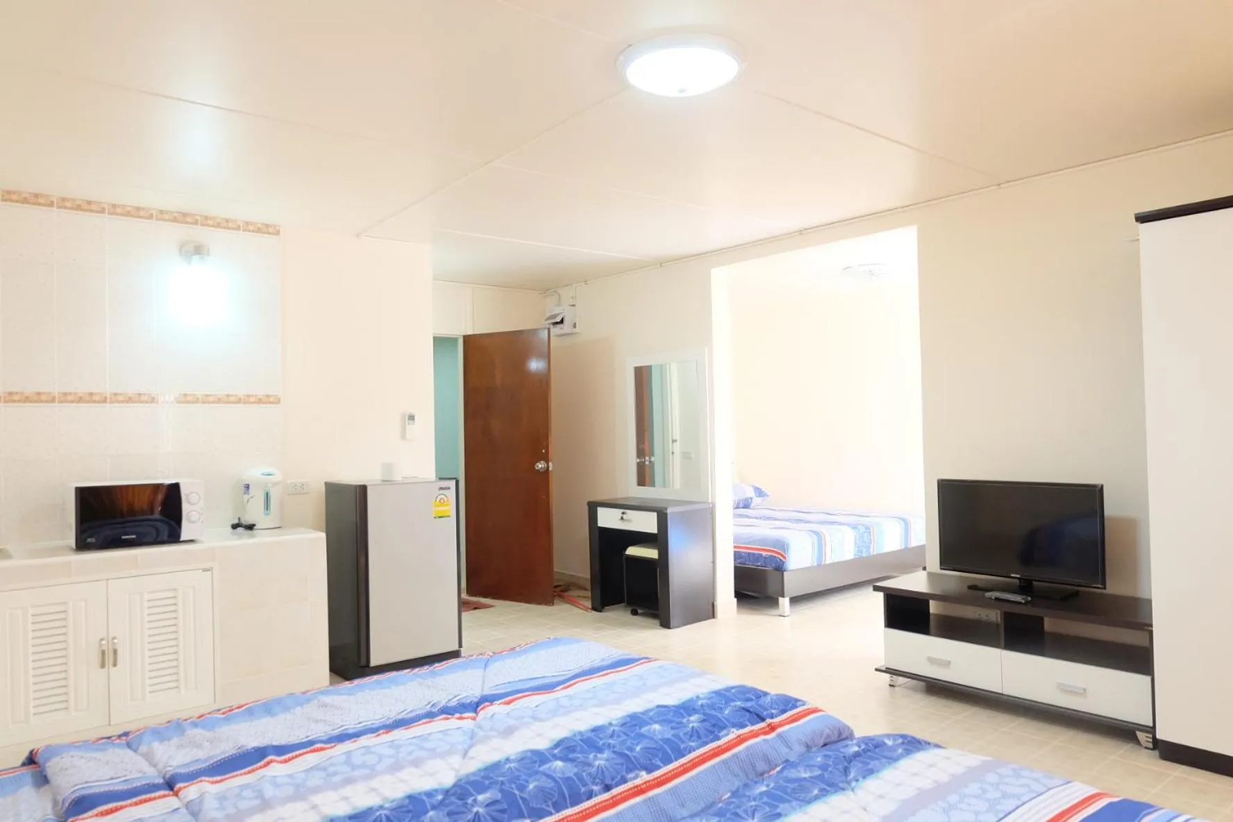 Bed in Smart Residence@Muengthongthani