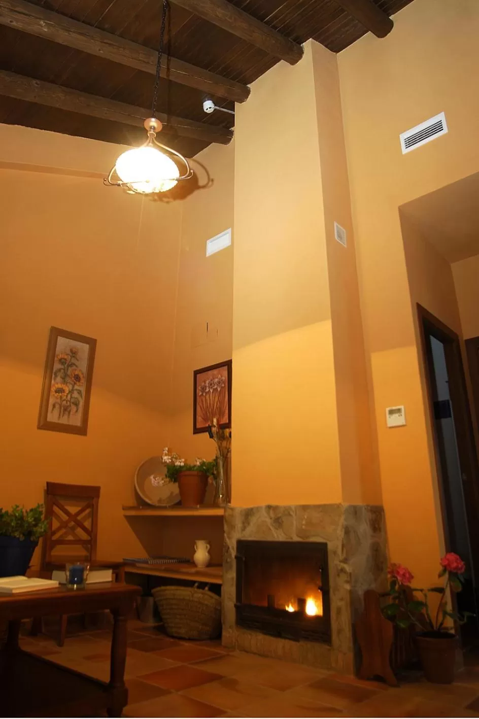 Living room in Hotel Apartamento Rural Finca La Media Legua