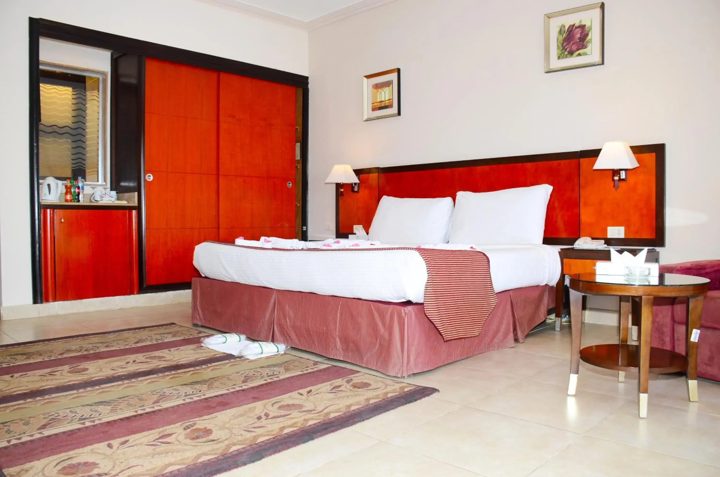 Bed in Rehana Royal Beach Resort - Aquapark & Spa - Family & Couples Only