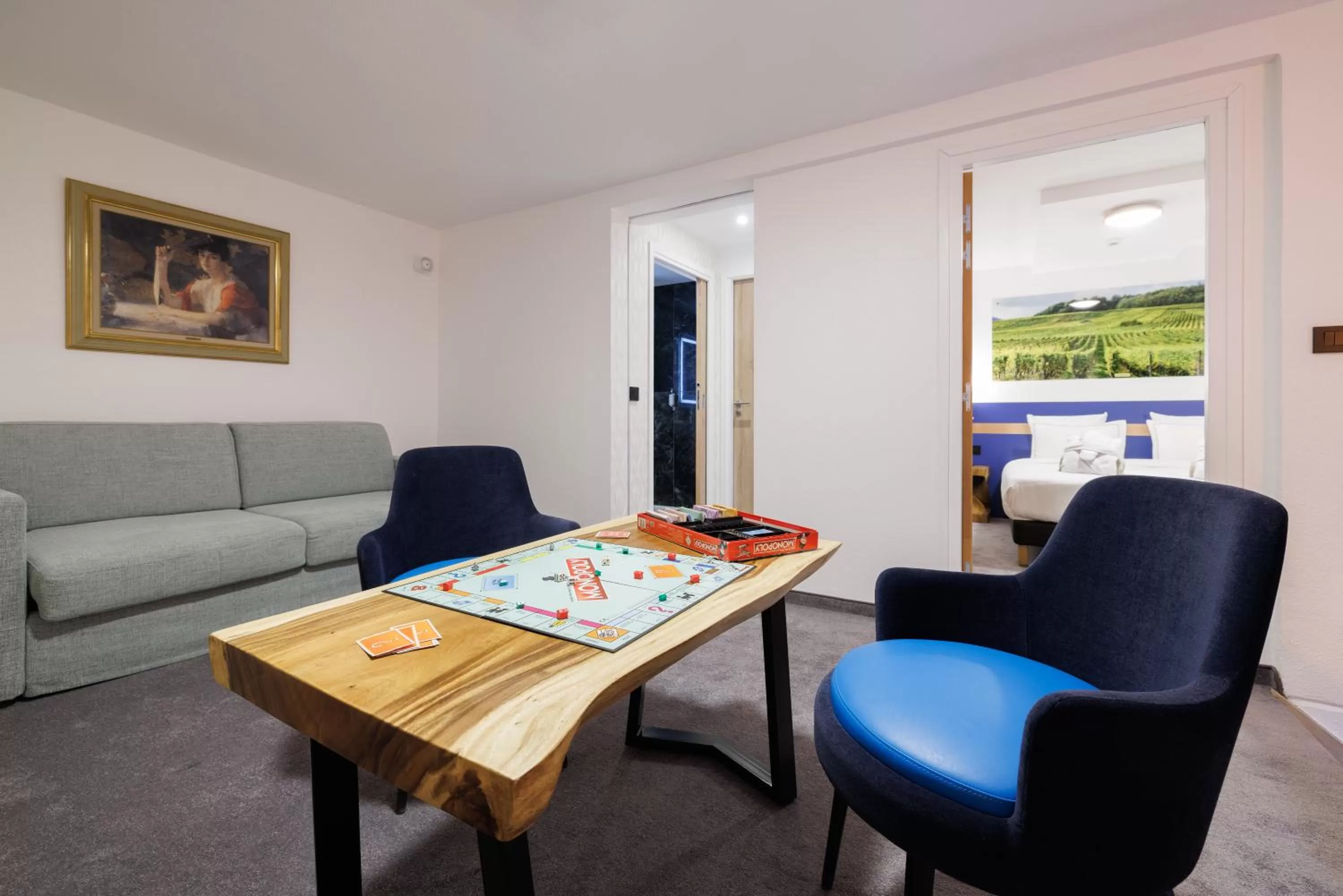 Bedroom in Hotel SPA Husseren Collections - Proche Colmar - Eguisheim