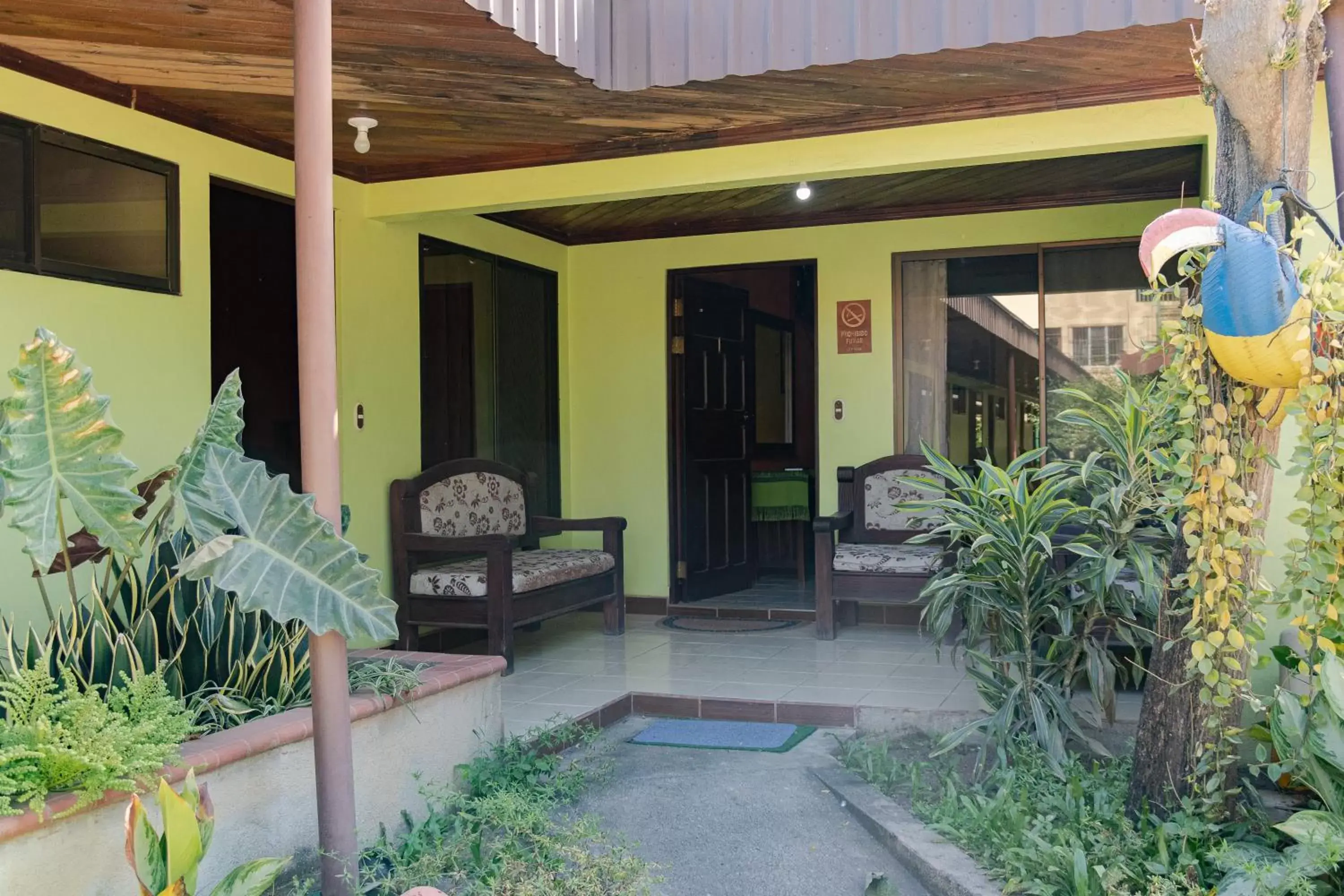 Patio in Hotel Villa Hermosa