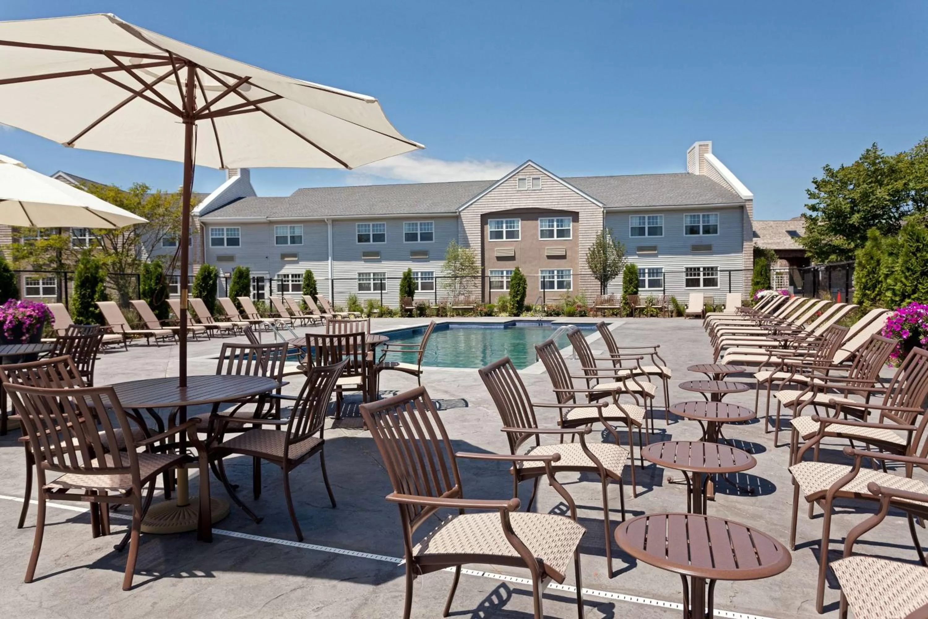 Pool view in DoubleTree by Hilton Cape Cod - Hyannis