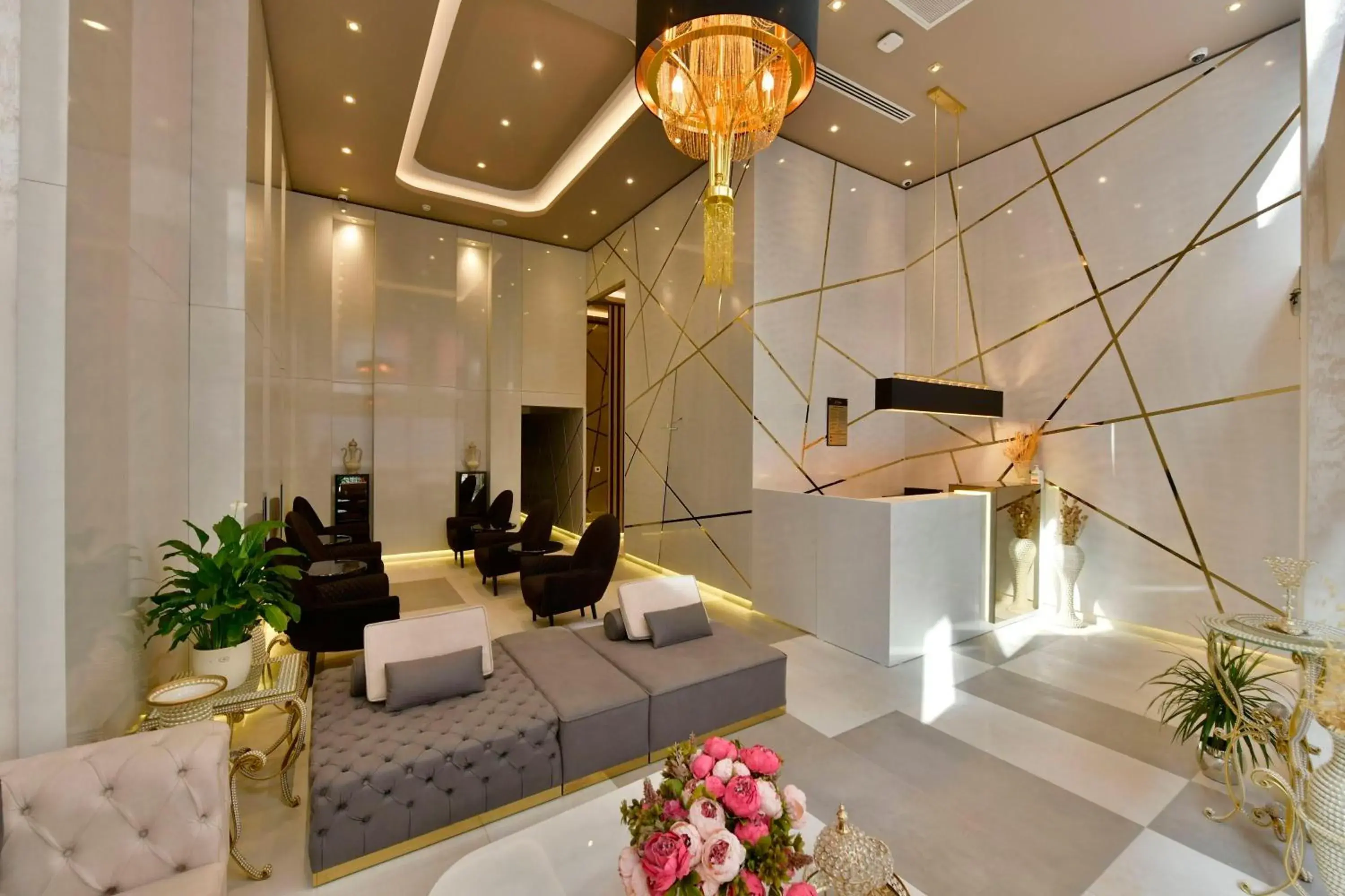 Lobby or reception in Ghan Hotel