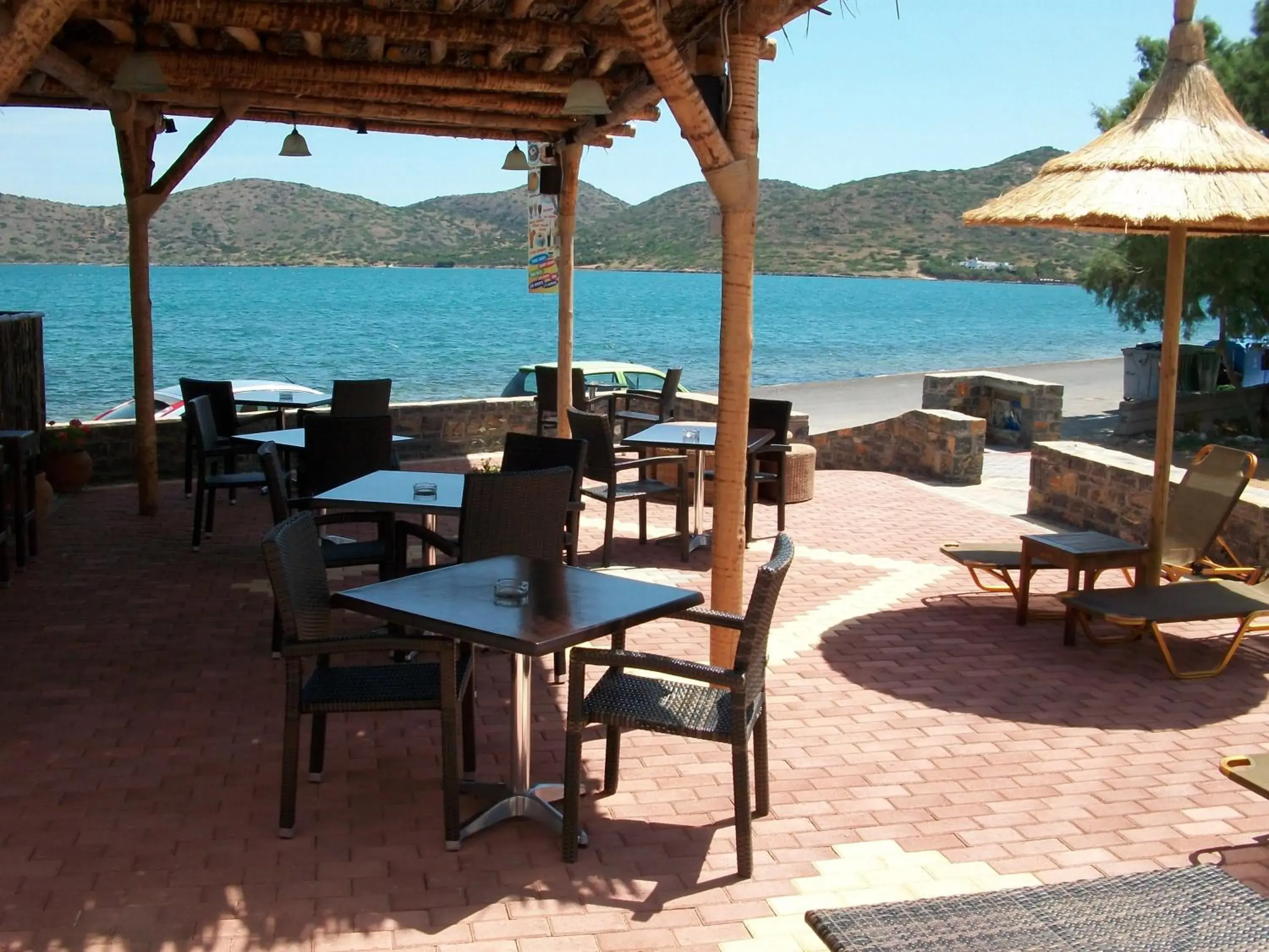 Lounge or bar, Restaurant/Places to Eat in Elounda Sunrise Apartments