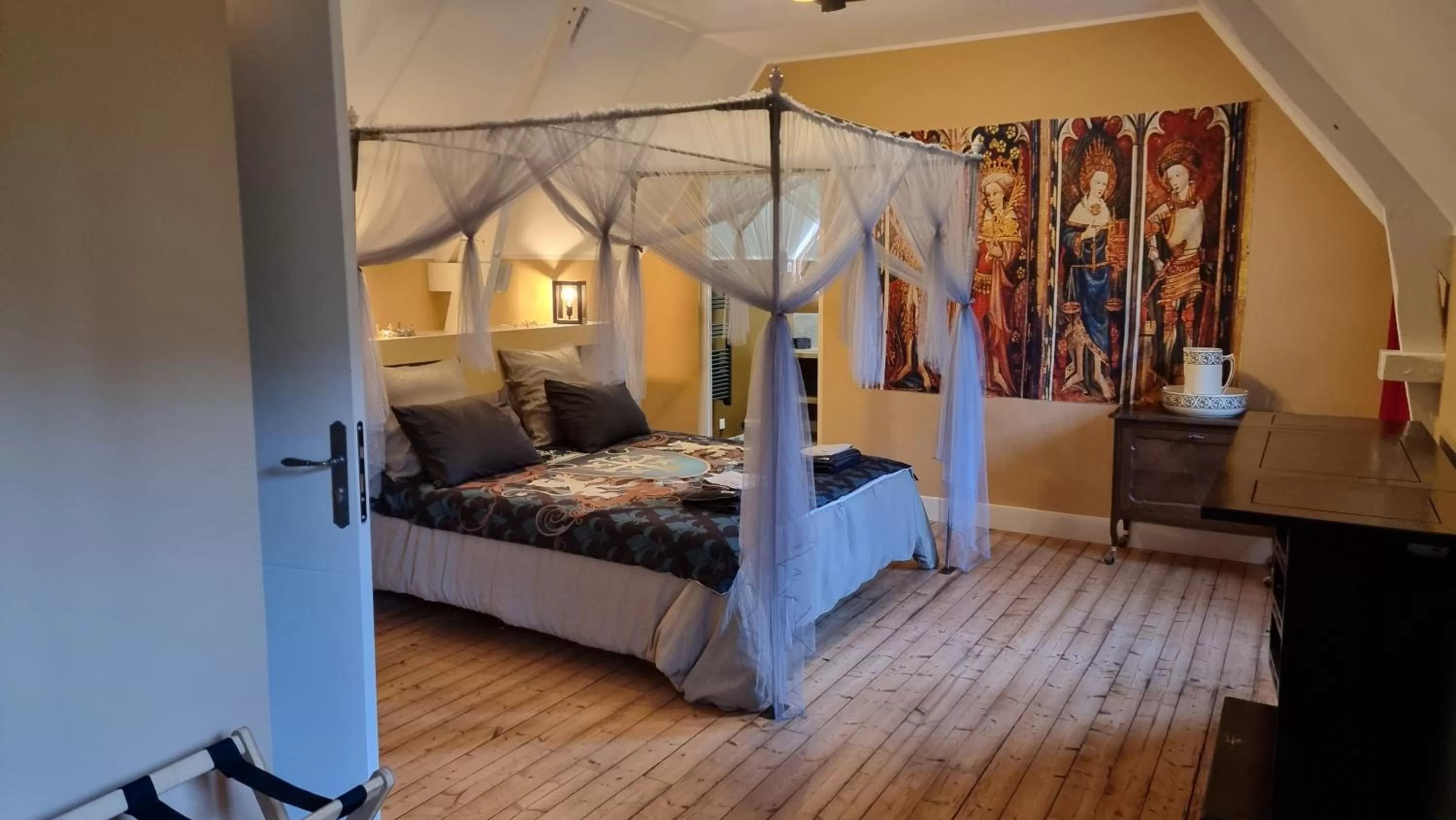 Bed in Le Manoir de Menglieu