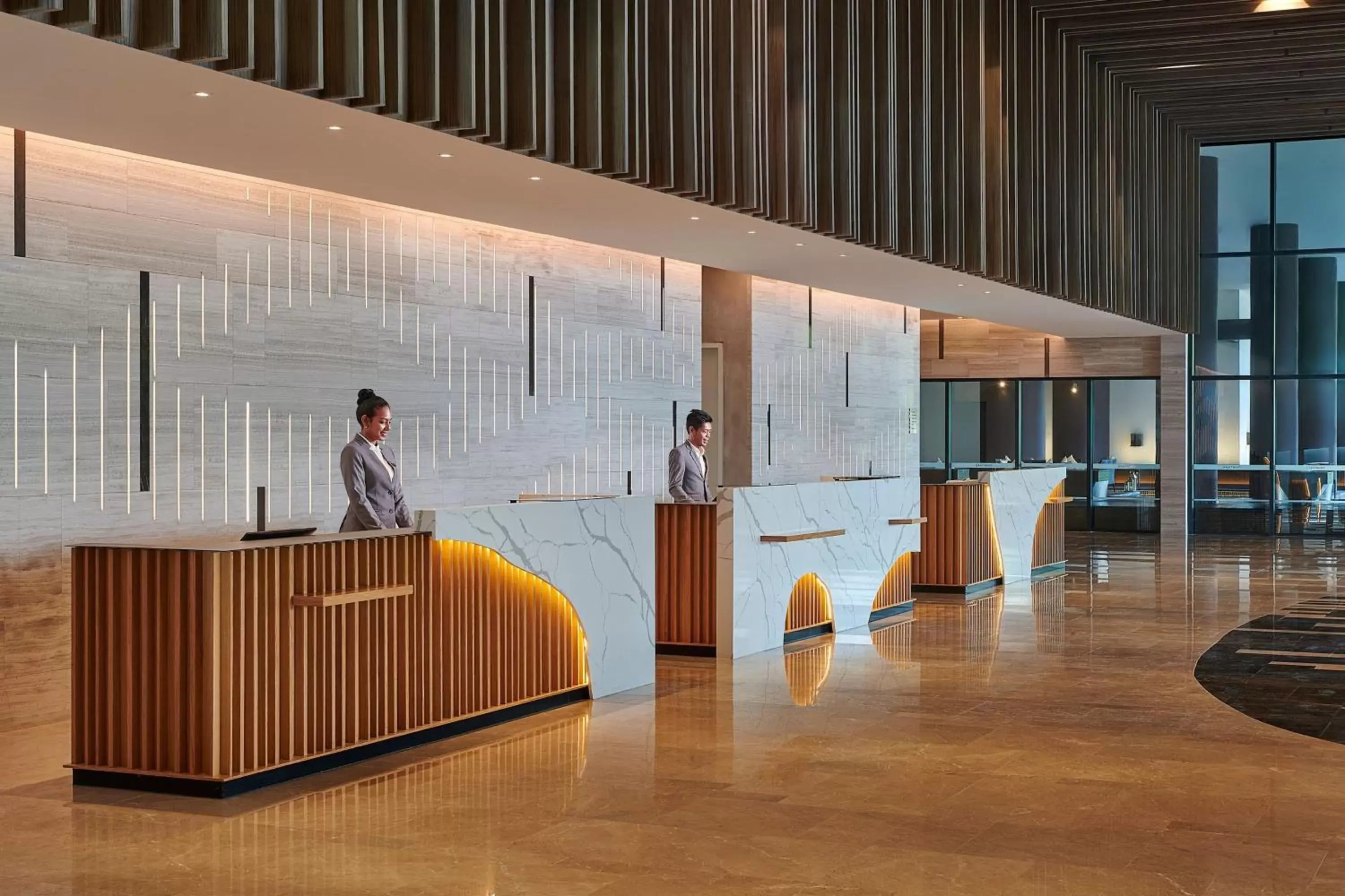 Lobby or reception in Courtyard by Marriott Melaka