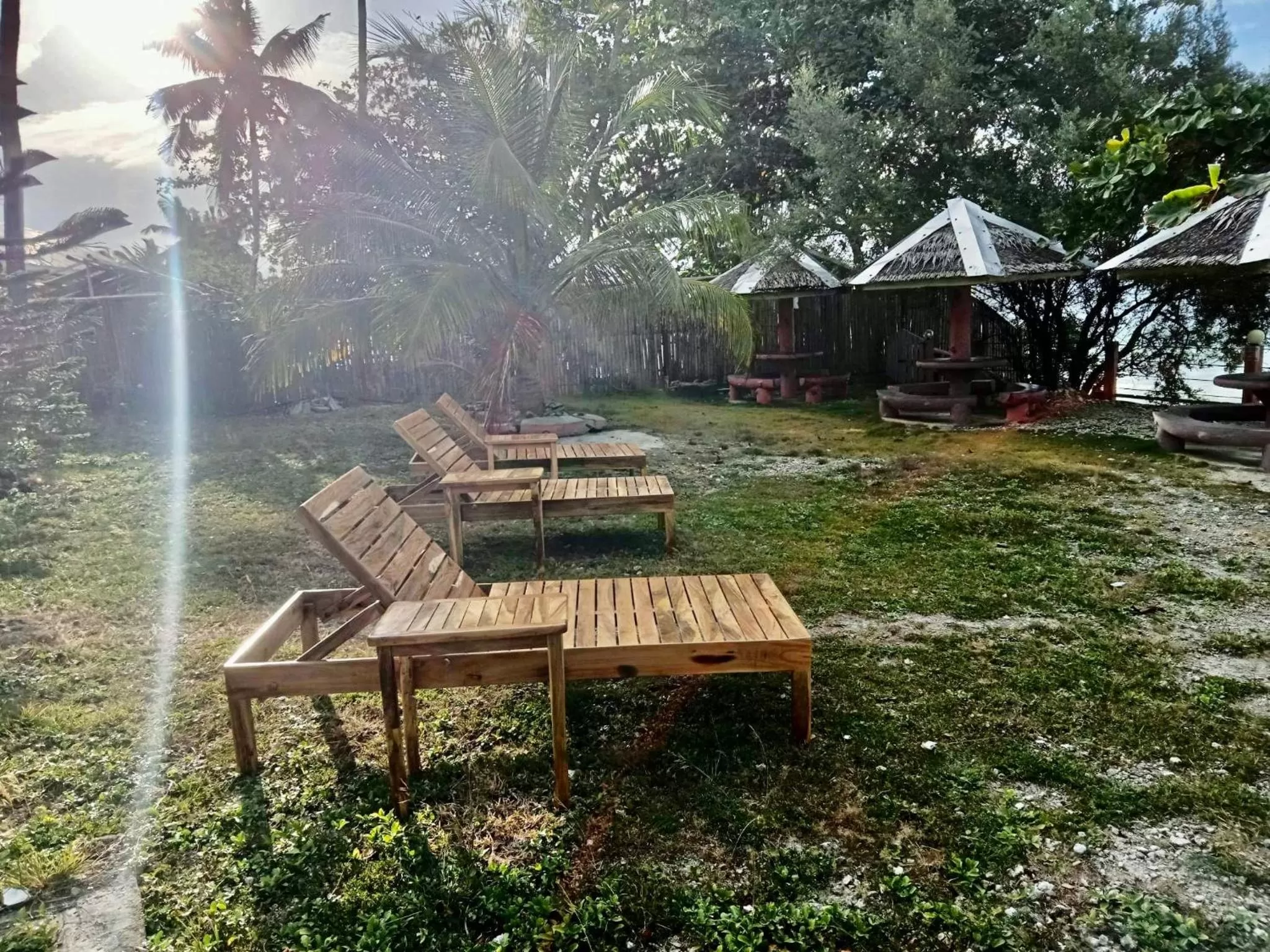 Balcony/Terrace in D's Oceanview Beach Resort