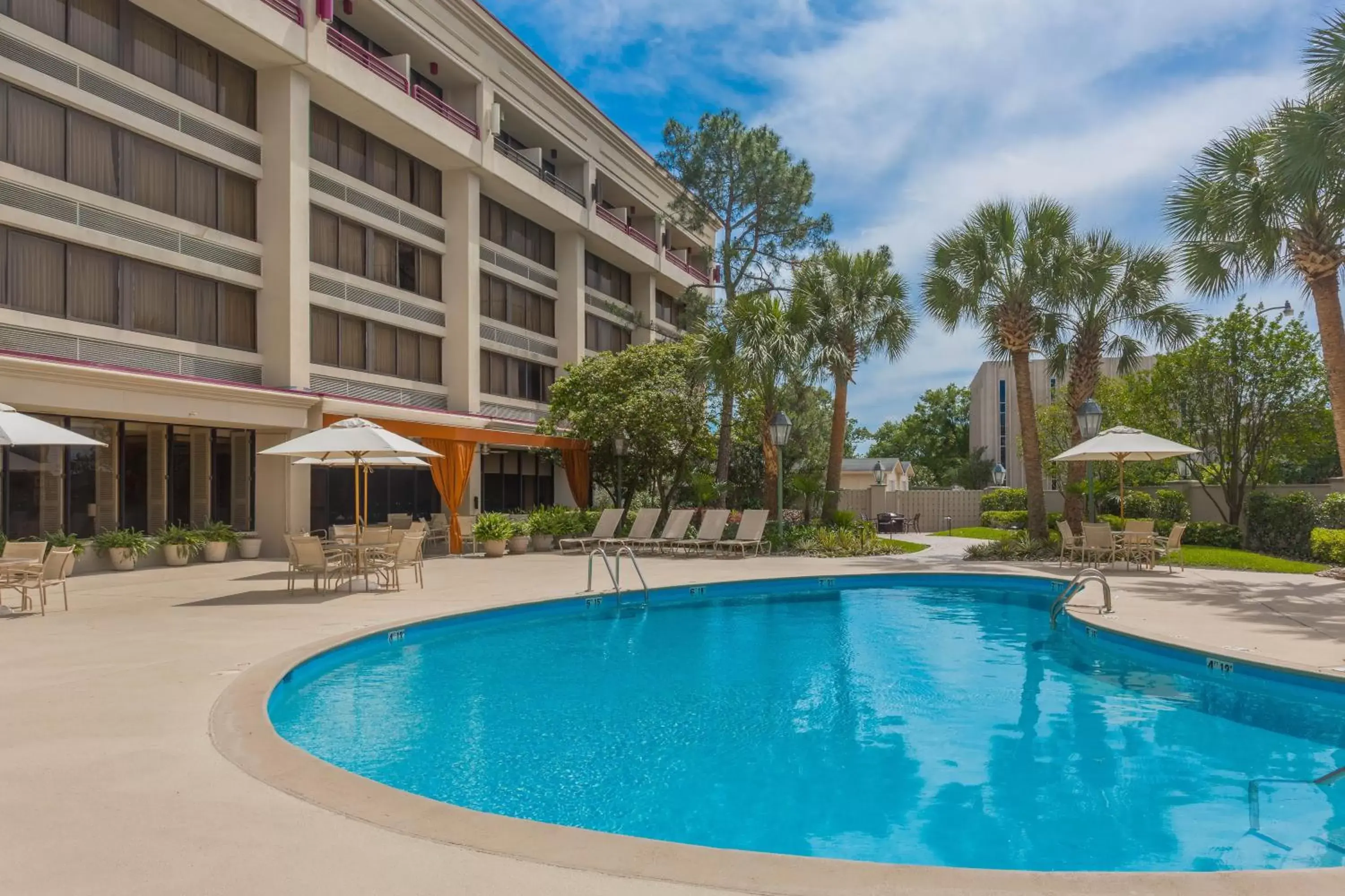 Swimming Pool in Crowne Plaza Hotel Executive Center Baton Rouge, an IHG Hotel