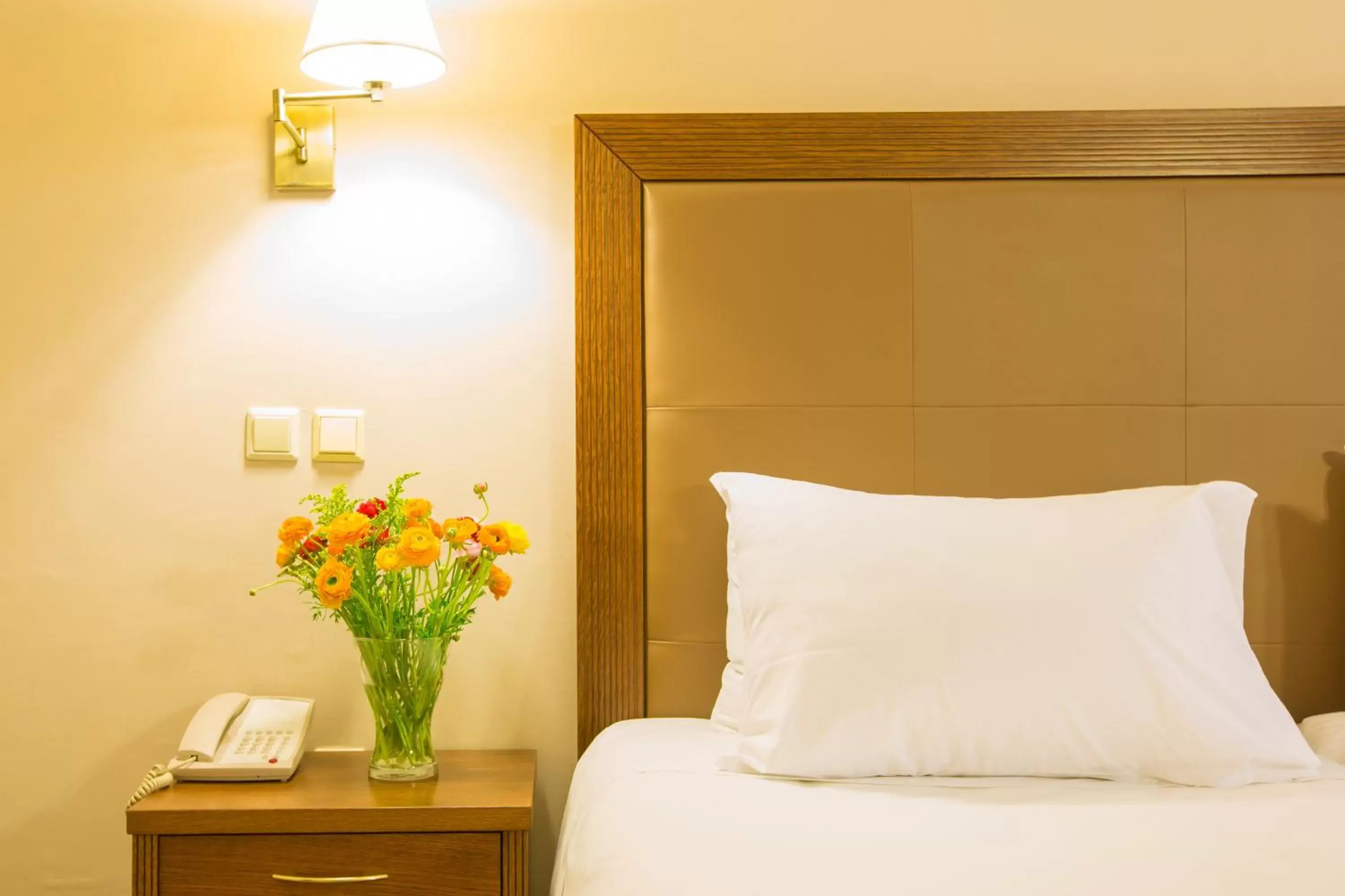 Bed in Hotel Marina