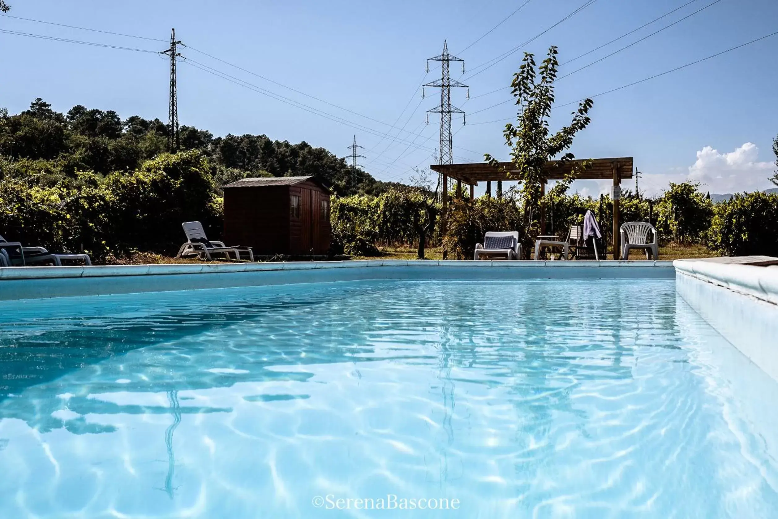 Swimming pool in Locanda il Fornello