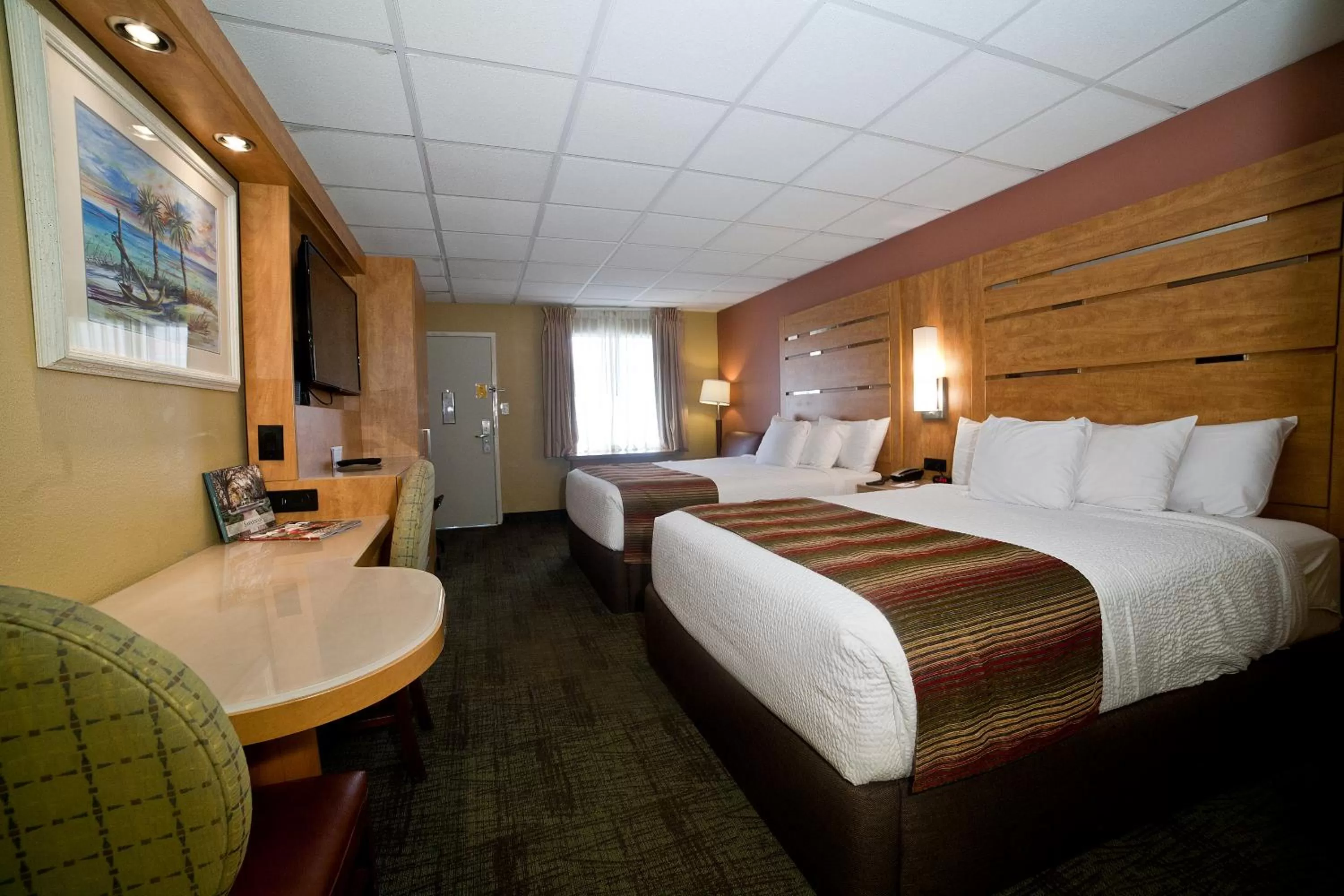 Photo of the whole room, Bed in DeSoto Beach Hotel