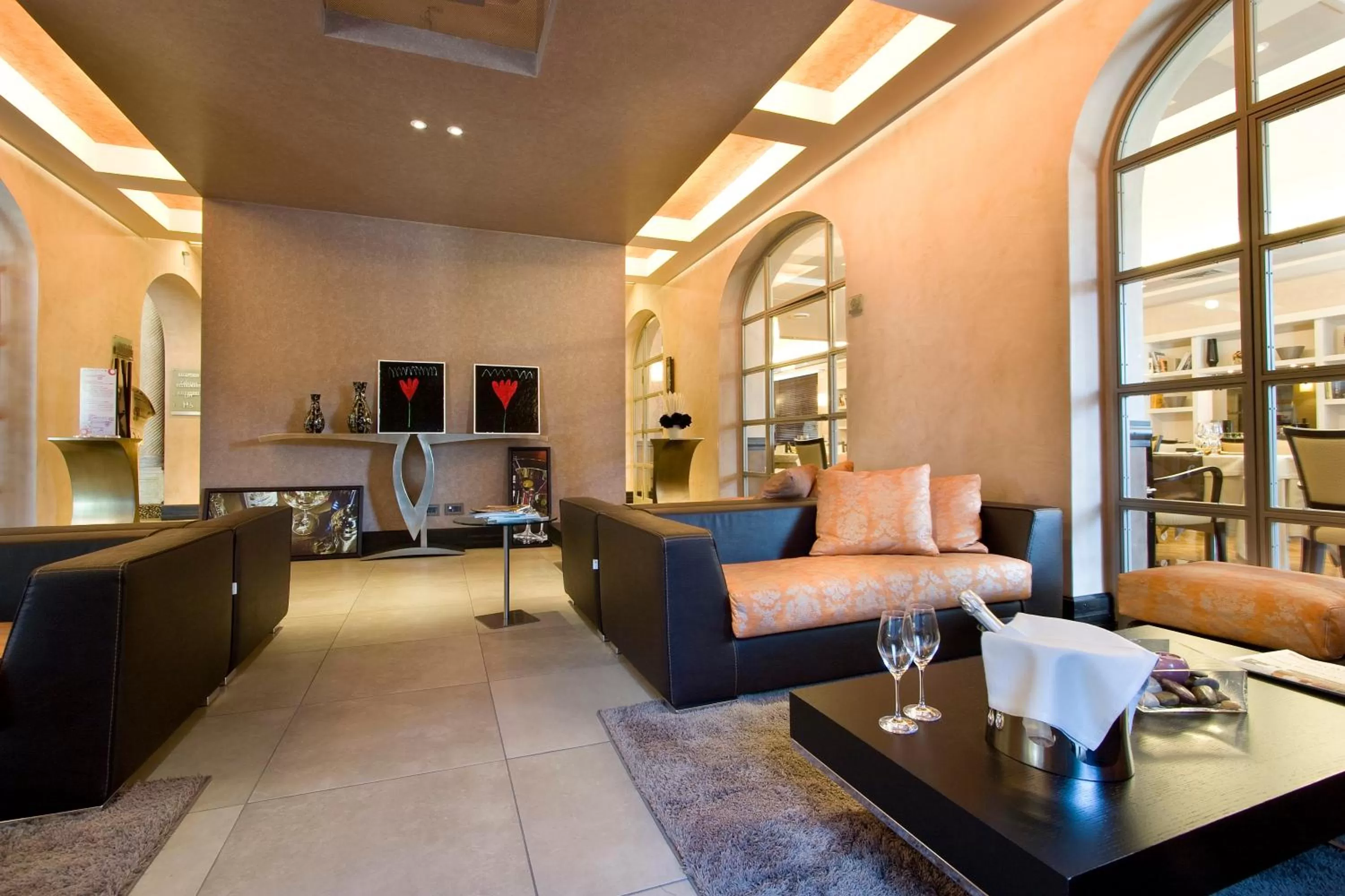 Seating area in Domus Park Hotel & SPA