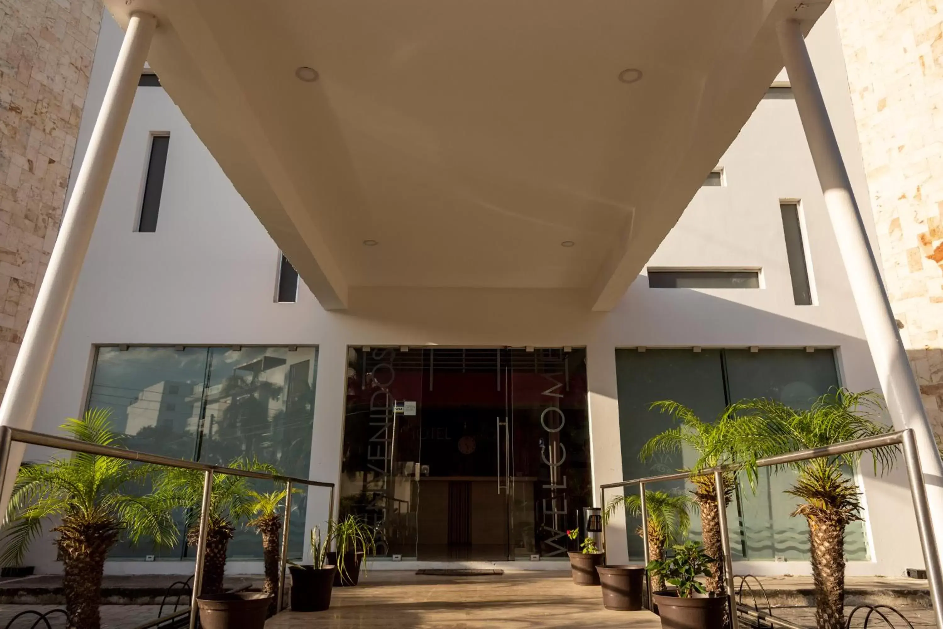 Facade/entrance in Hotel Playa Encantada