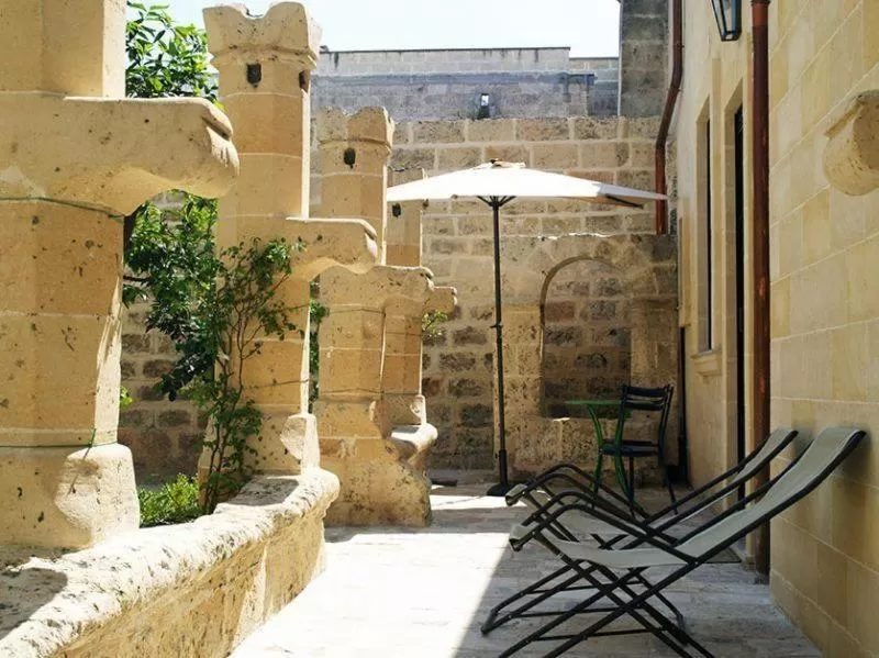 Patio in Sine Tempore B&B
