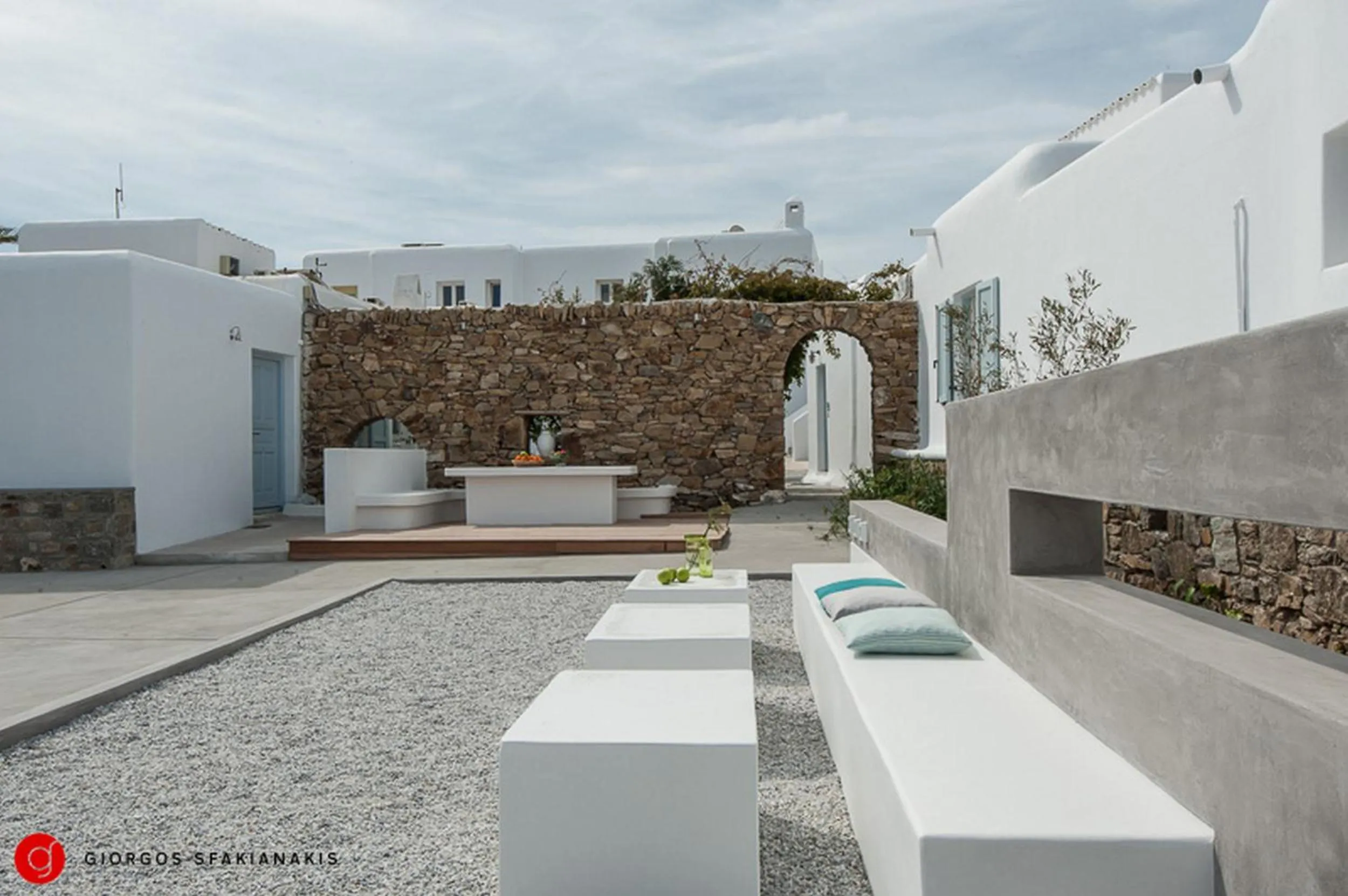 Area and facilities in A Hotel Mykonos