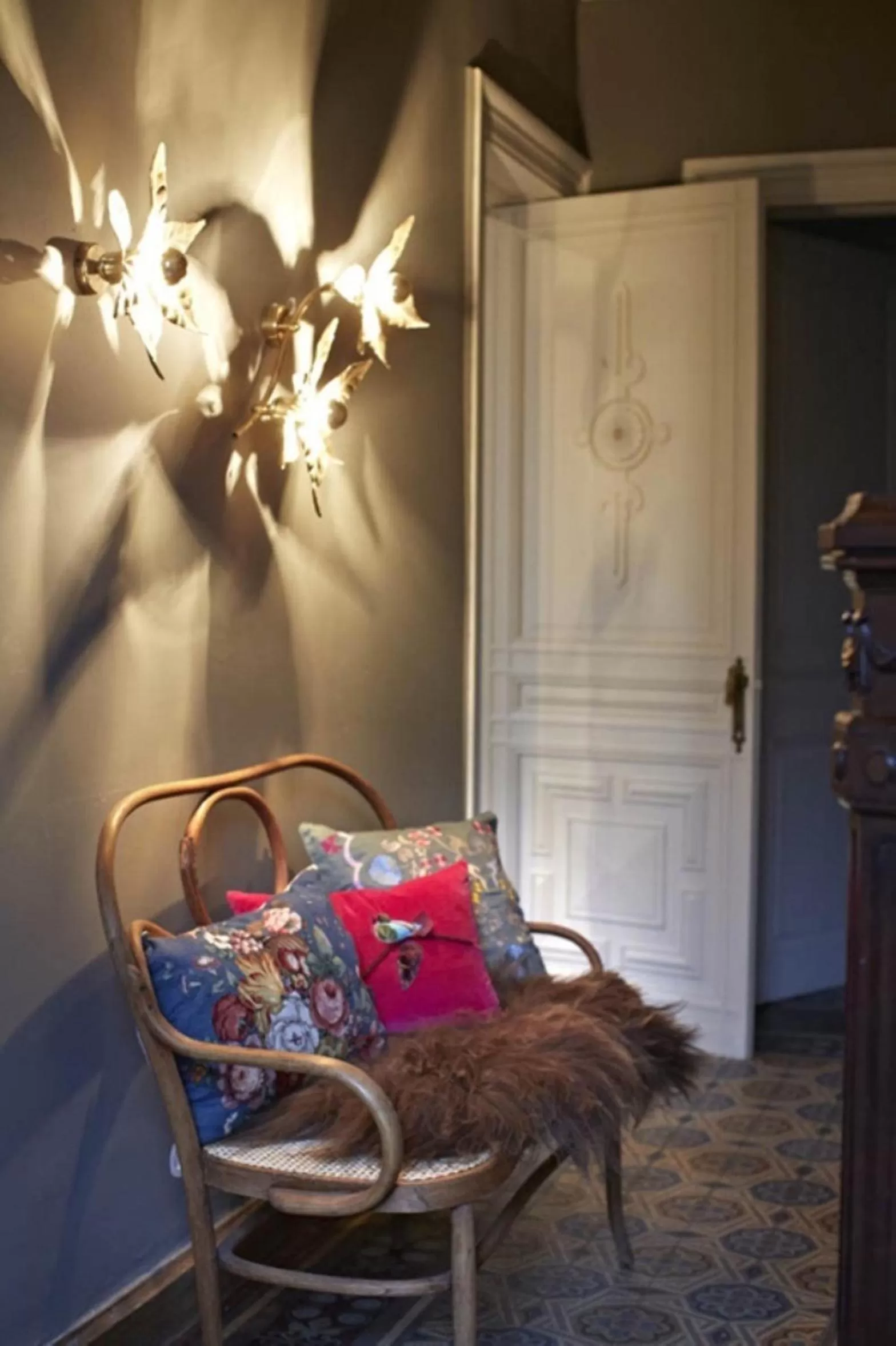 Decorative detail in Villa Adélaïde