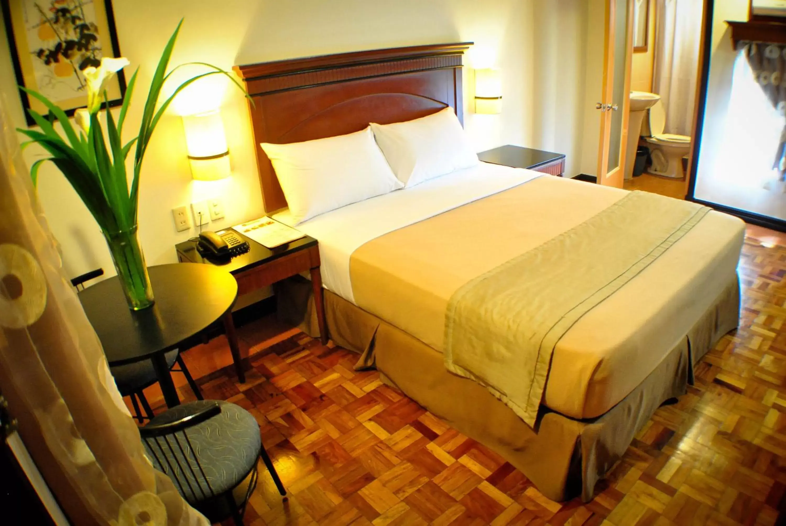 Bed in Fersal Hotel - P. Tuazon Cubao