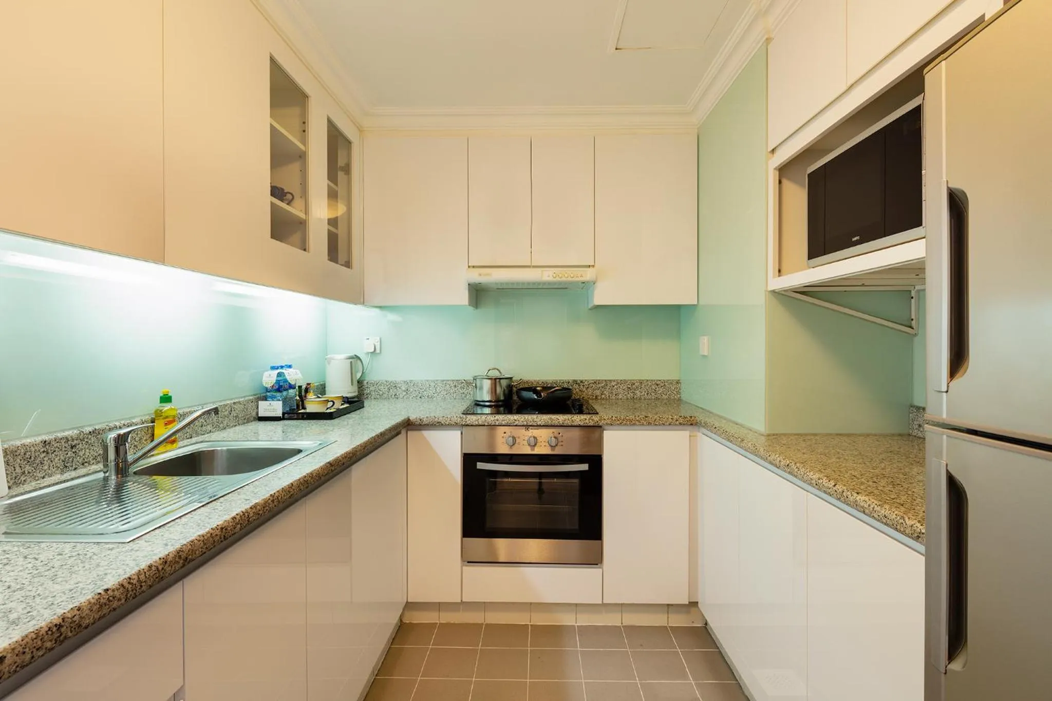 Kitchen or kitchenette in Norfolk Mansion - Luxury Serviced Apartment