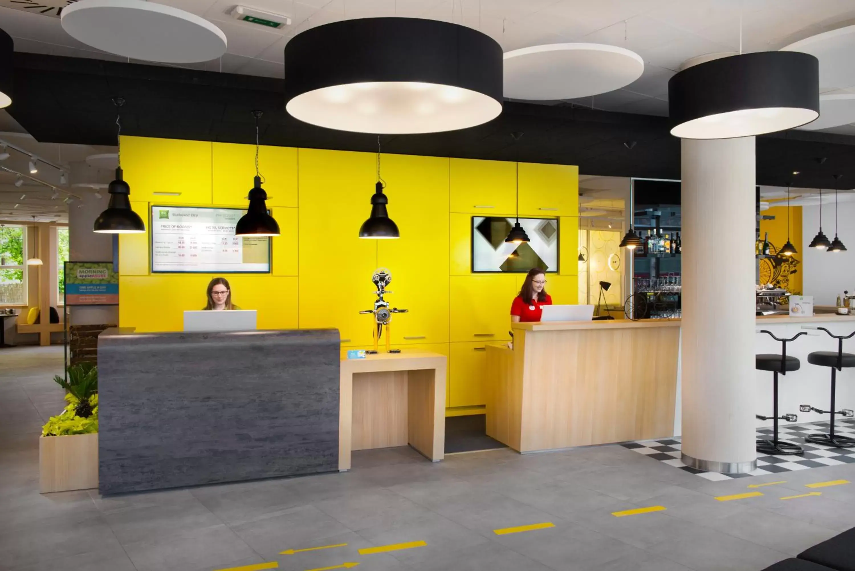 Lobby or reception, Lobby/Reception in Ibis Styles Budapest City