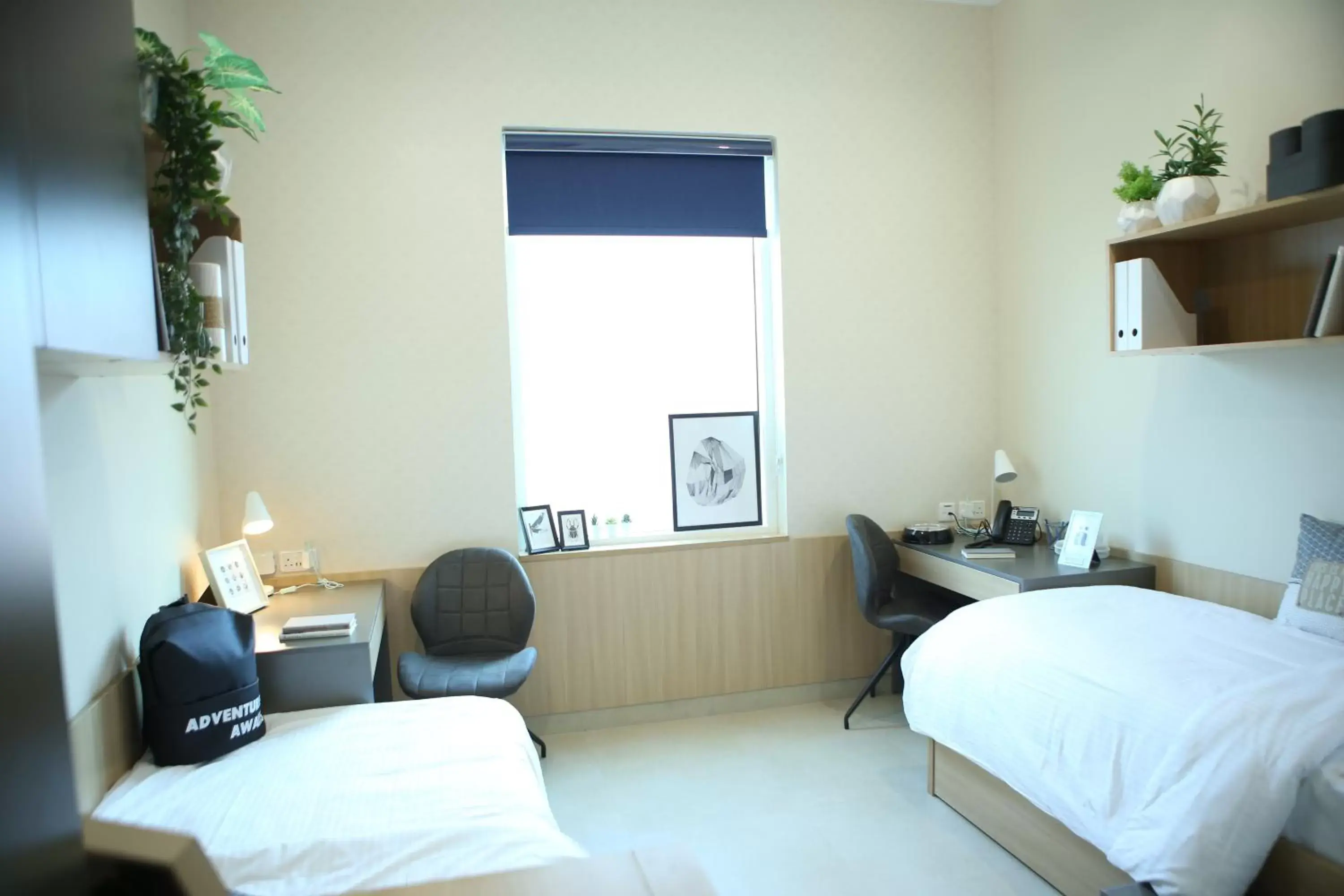 Bed in KSK Homes Hotel Dubai Academic City