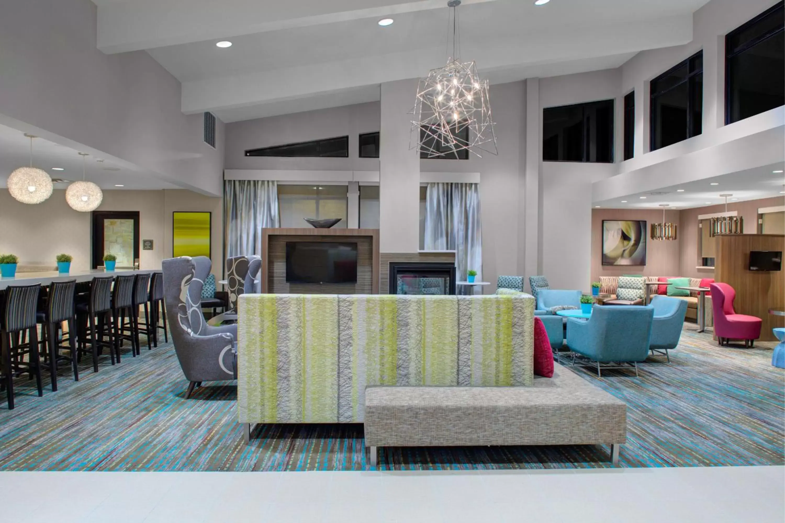 Lobby or reception, Lobby/Reception in Residence Inn by Marriott Dallas Allen/Fairview