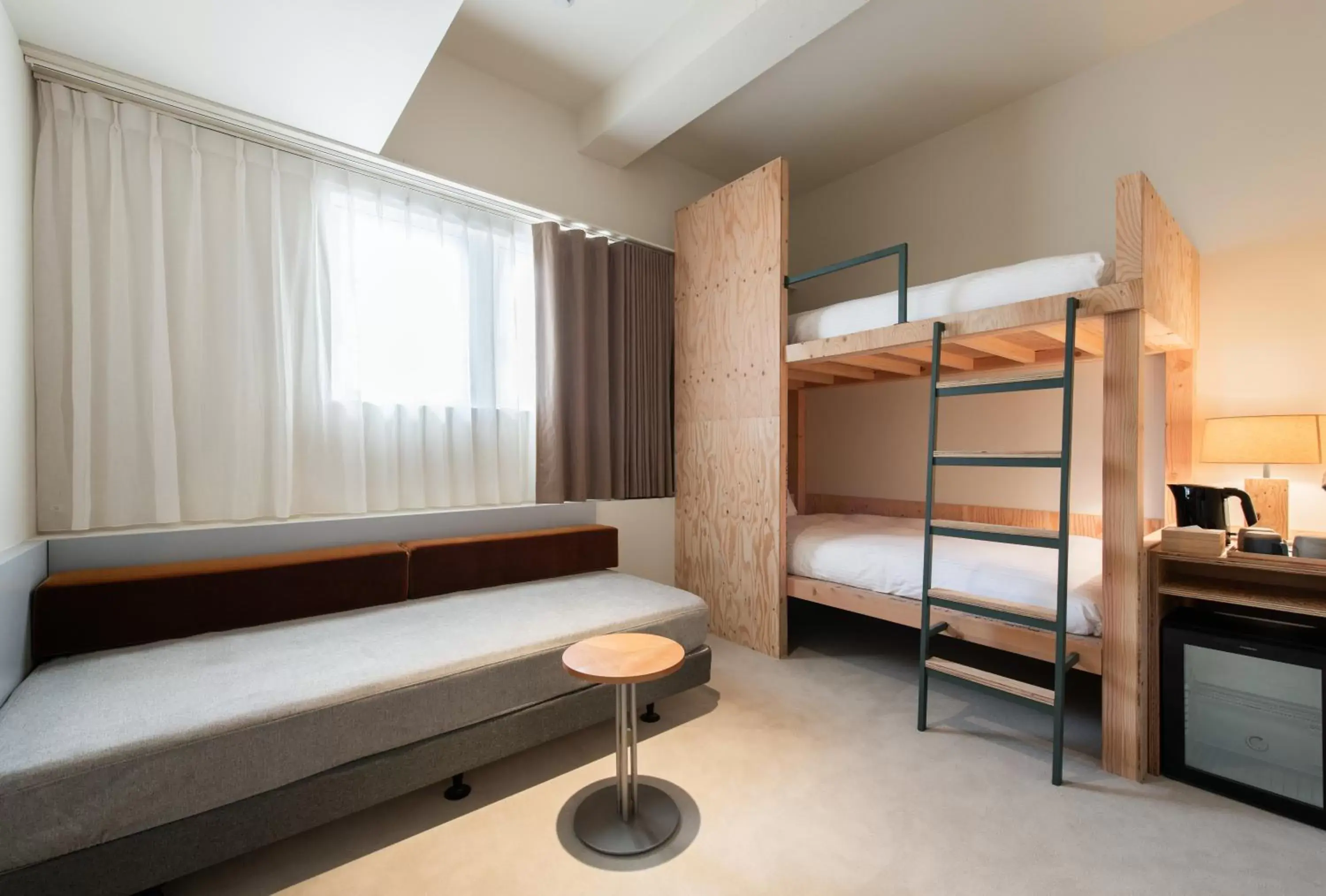 Triple Room with Bunk Bed in KIRO Hiroshima by THE SHARE HOTELS