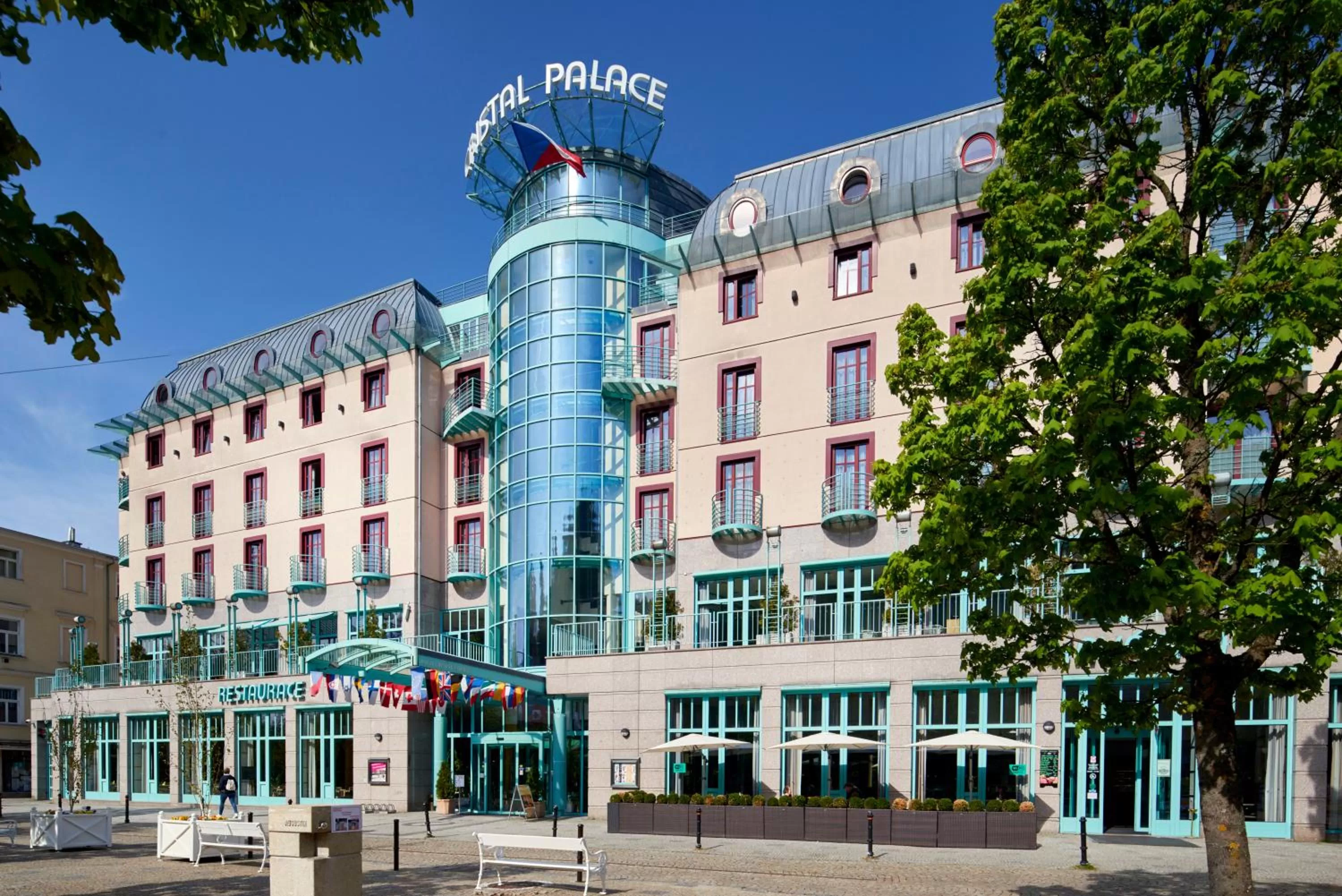 Property building in OREA Spa Hotel Cristal