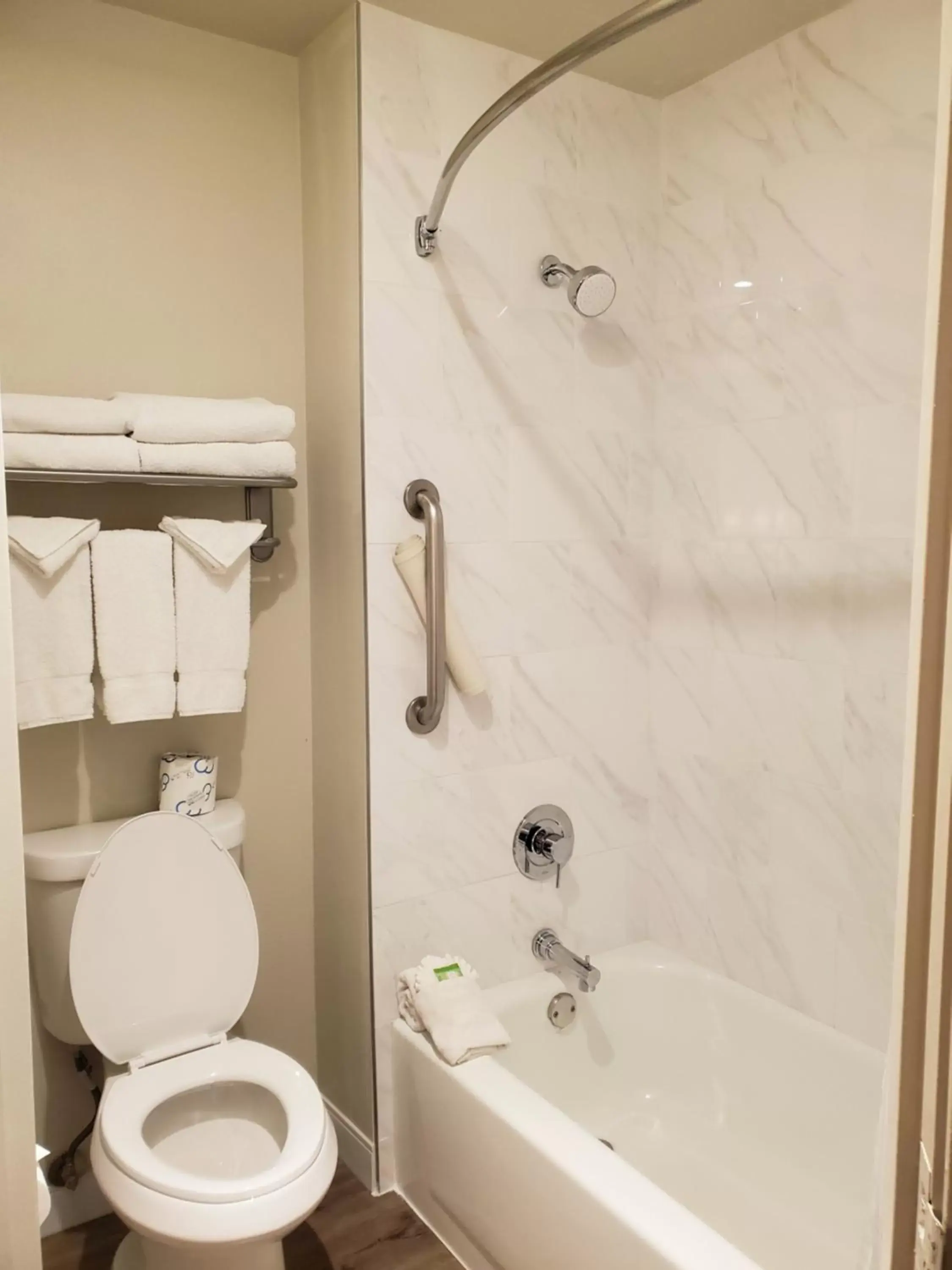 Shower, Bathroom in Wyndham Garden San Diego