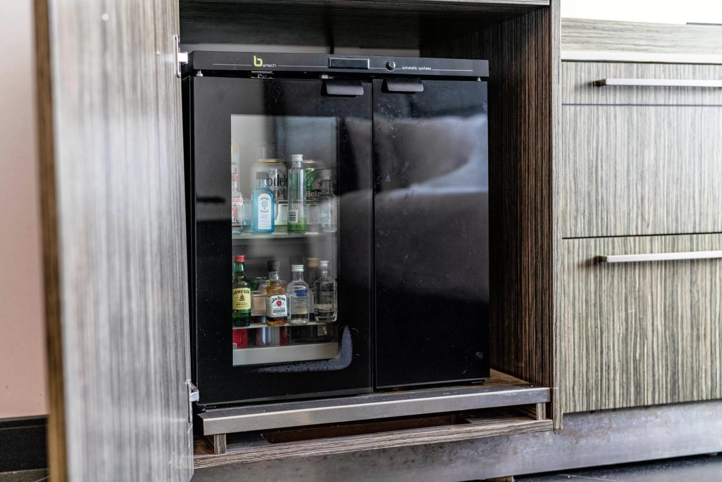 Alcoholic drinks in The Moment Hotel