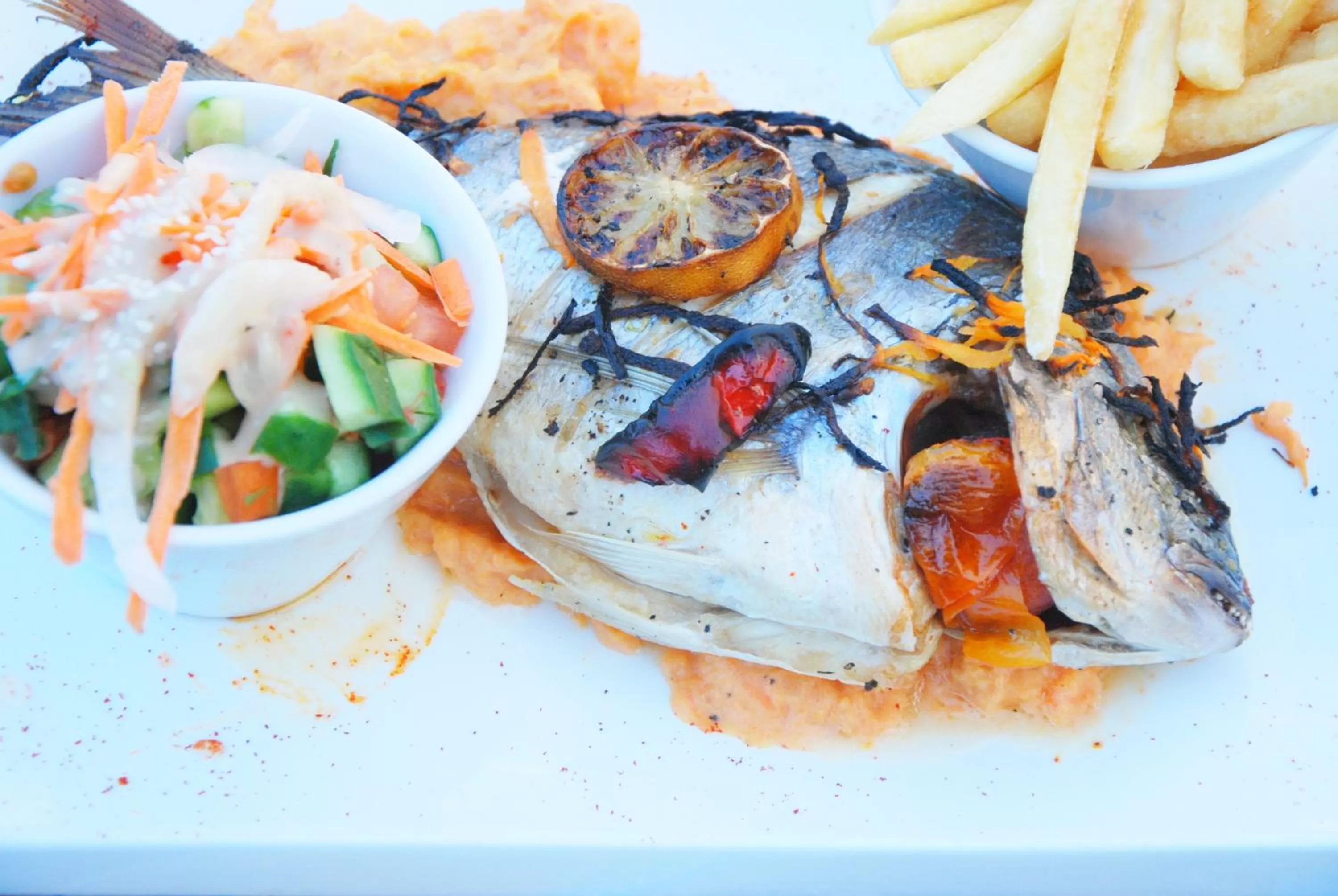 Food close-up in Hotel Maman