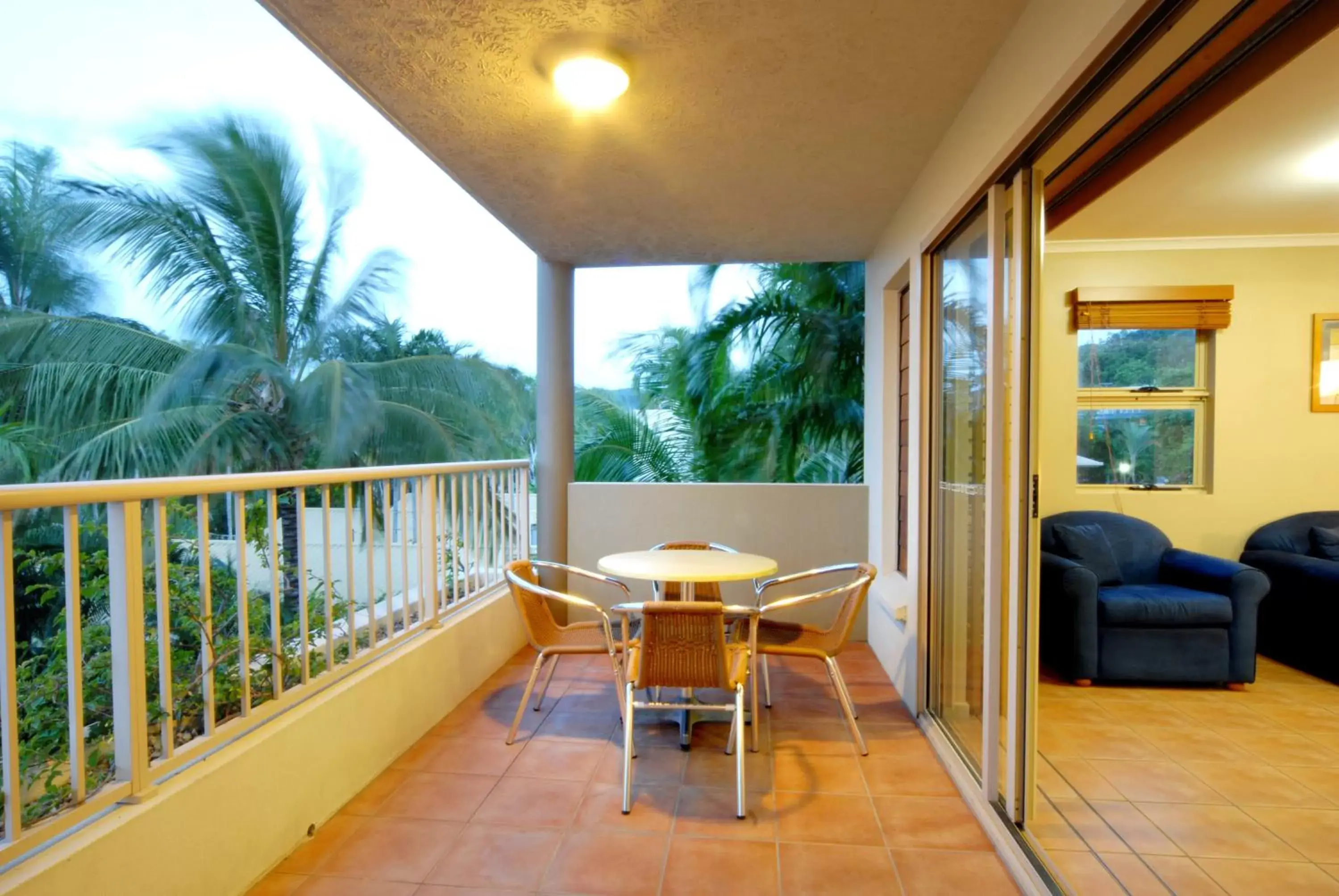 Balcony/Terrace in at Boathaven Bay Holiday Apartments