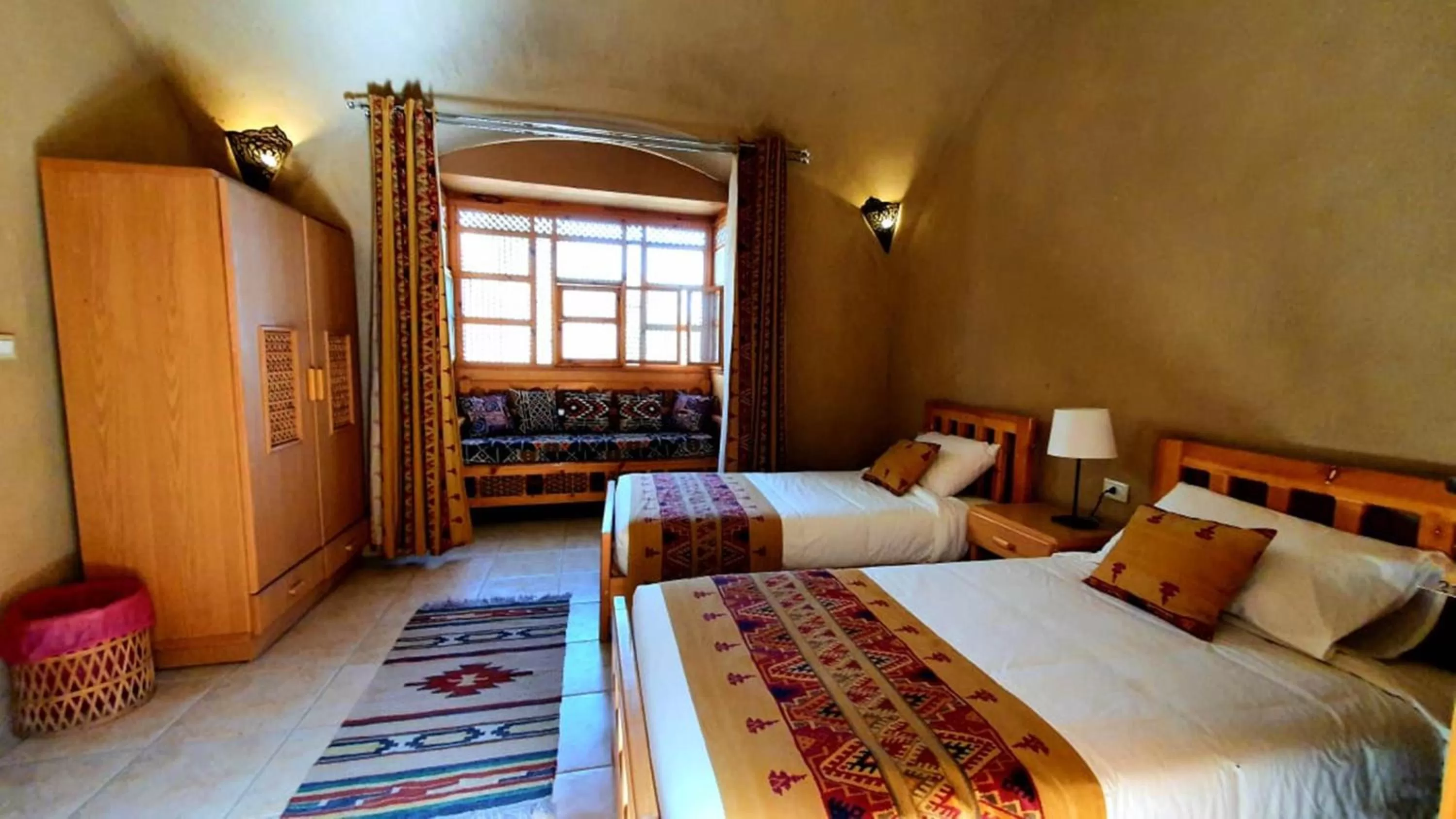 Bed in Embrace Hotel