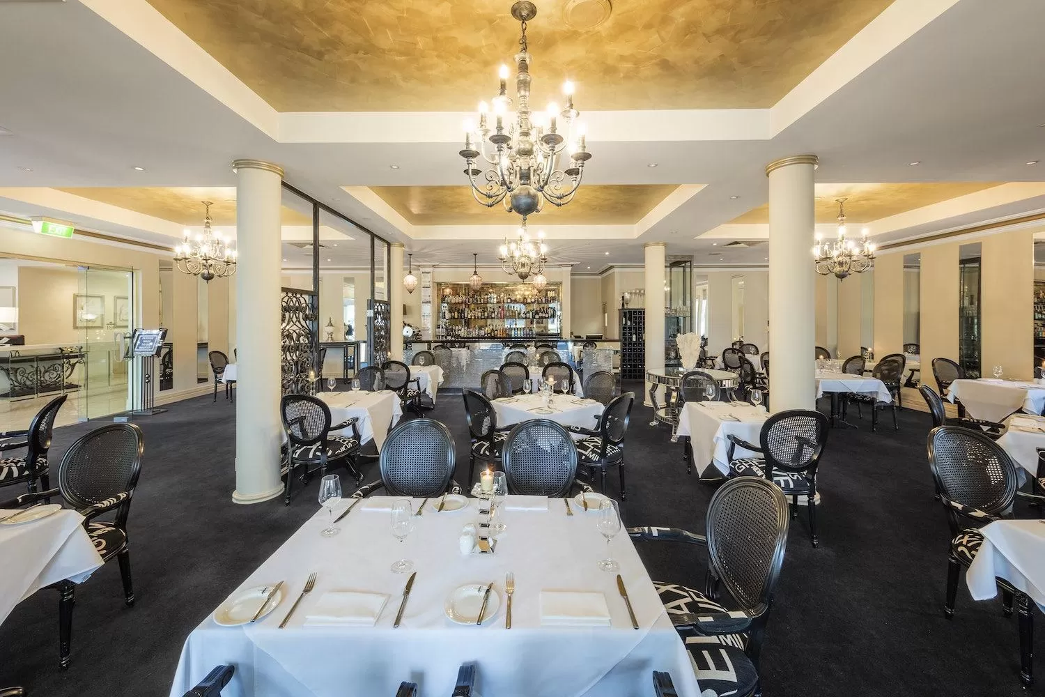 Restaurant/places to eat in The Carrington Hotel