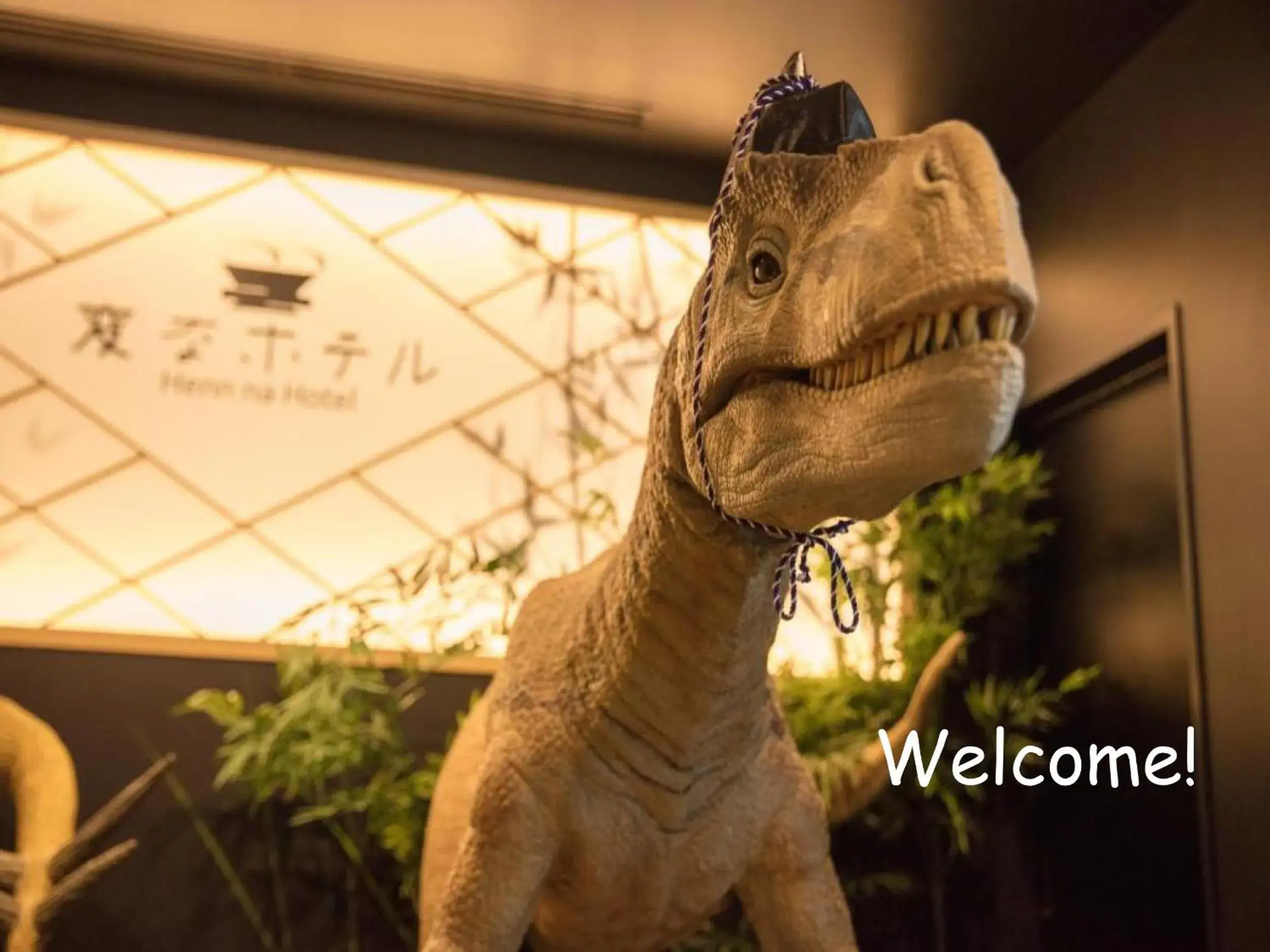Lobby or reception, Other Animals in Henn na Hotel Tokyo Nishikasai