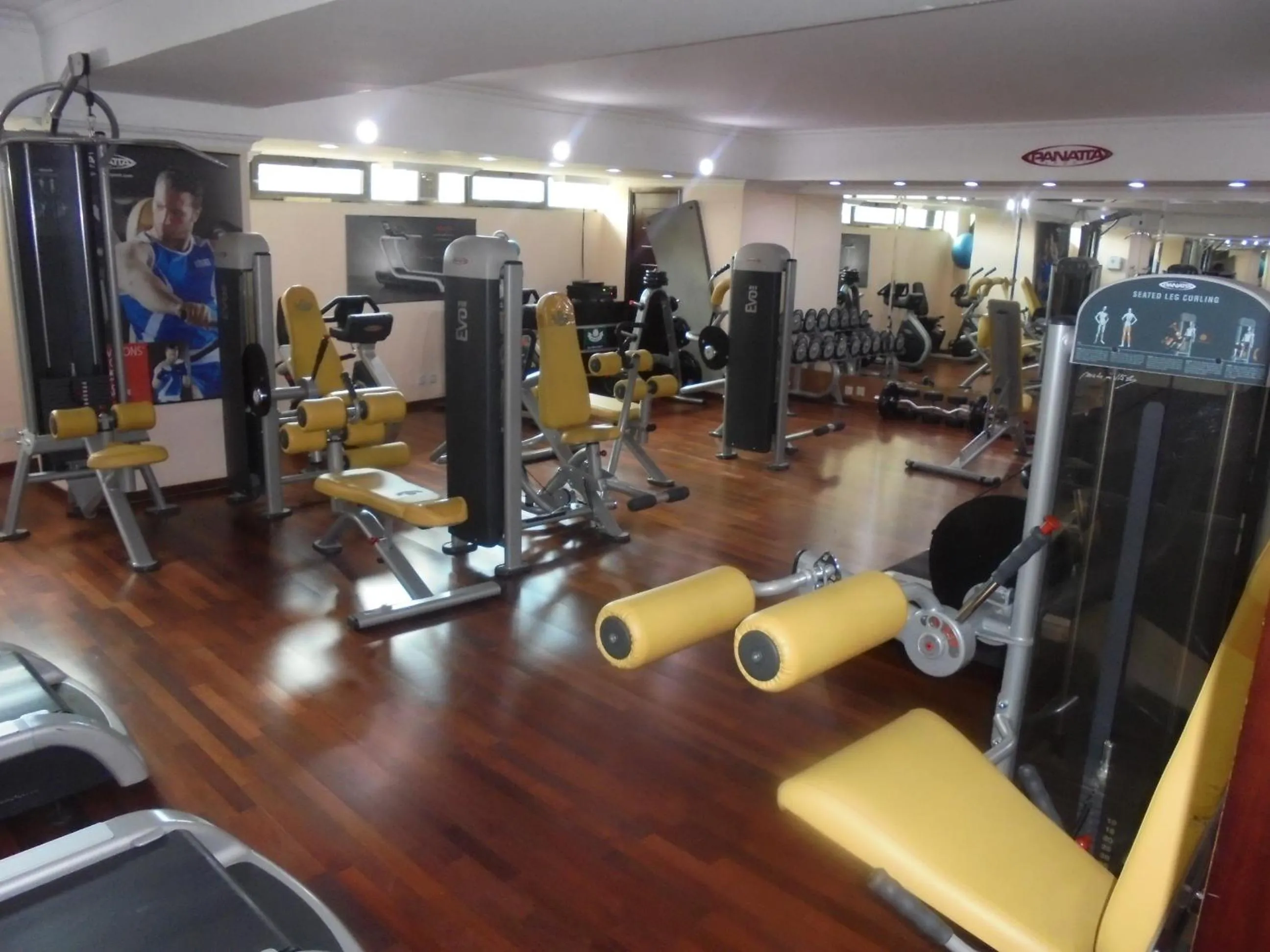 Fitness centre/facilities in Saro Maria Hotel
