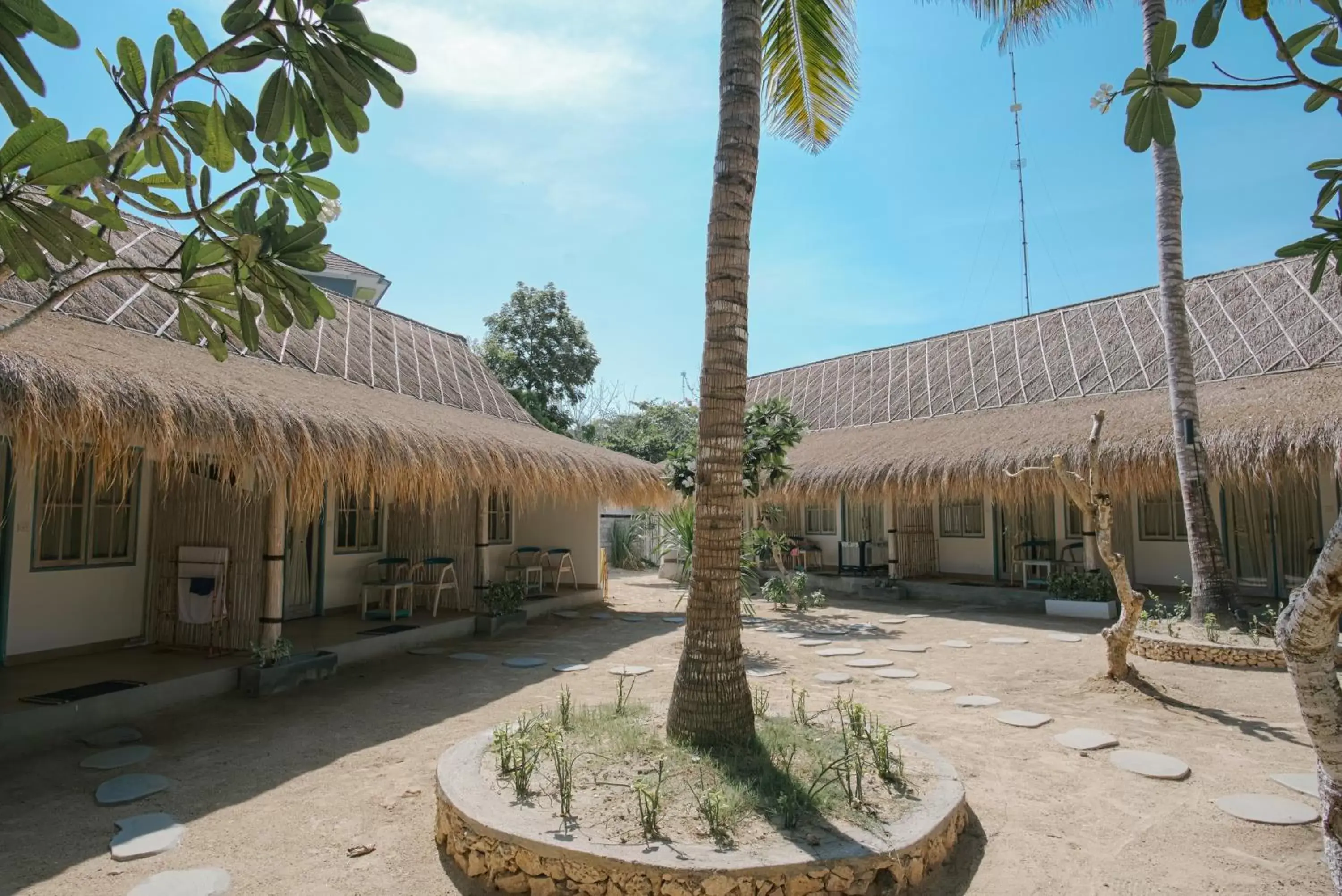 Garden in Le Nusa Beach Club